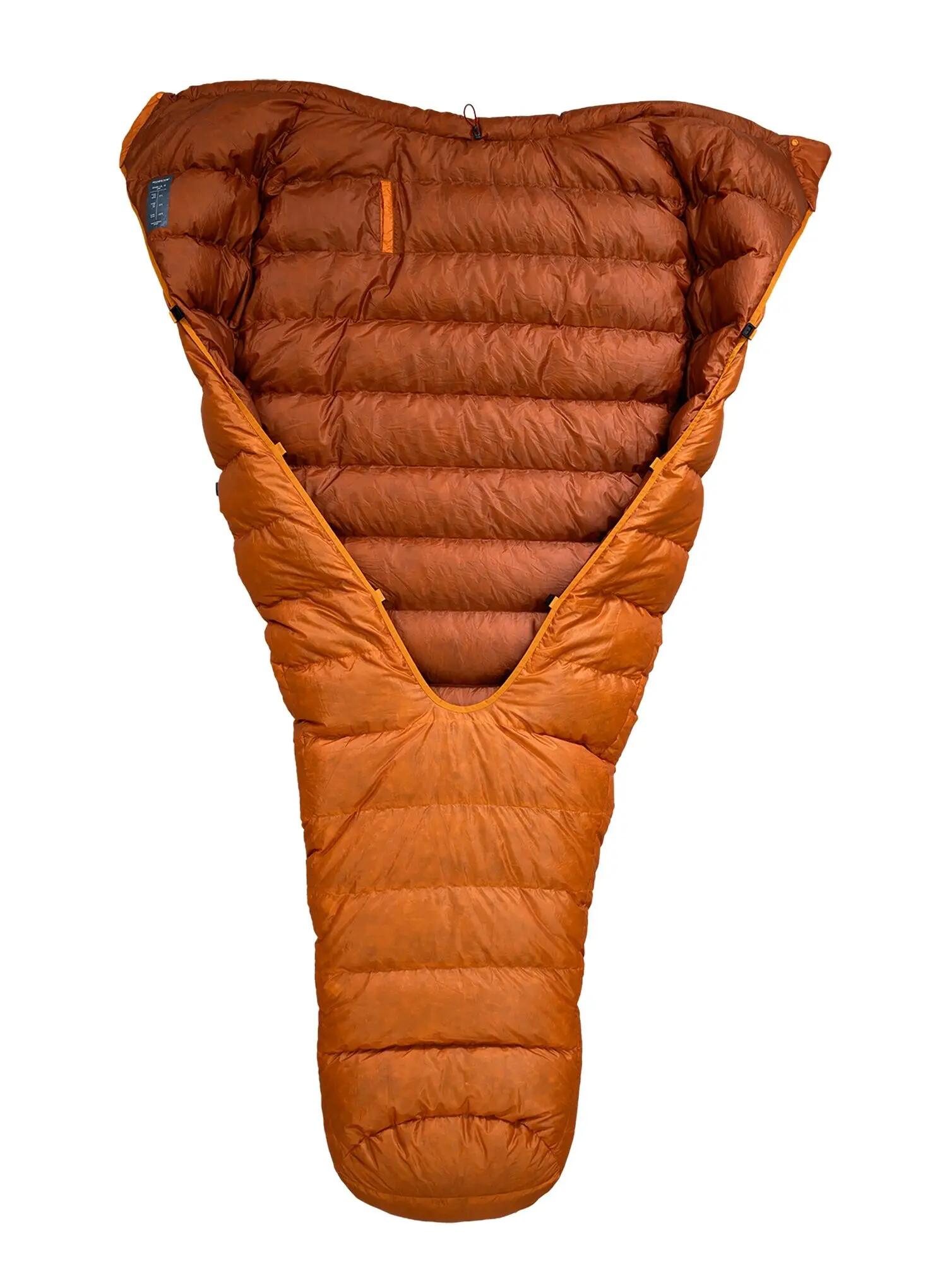 Śpiwór turystyczny Robens Scoria Quilt UL -6C Regular (180 cm) - orange 2/7