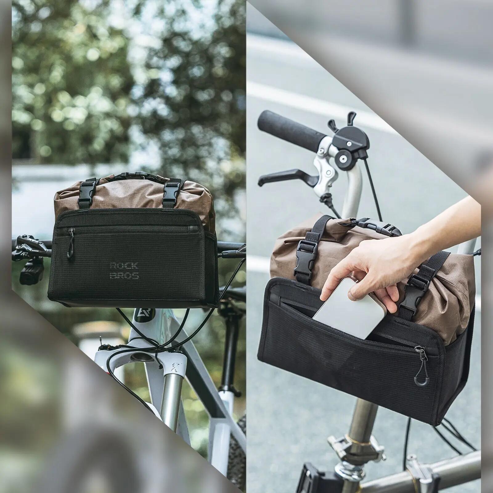 ROCKBROS Wasserdicht Fahrrad Lenkertasche 6/8