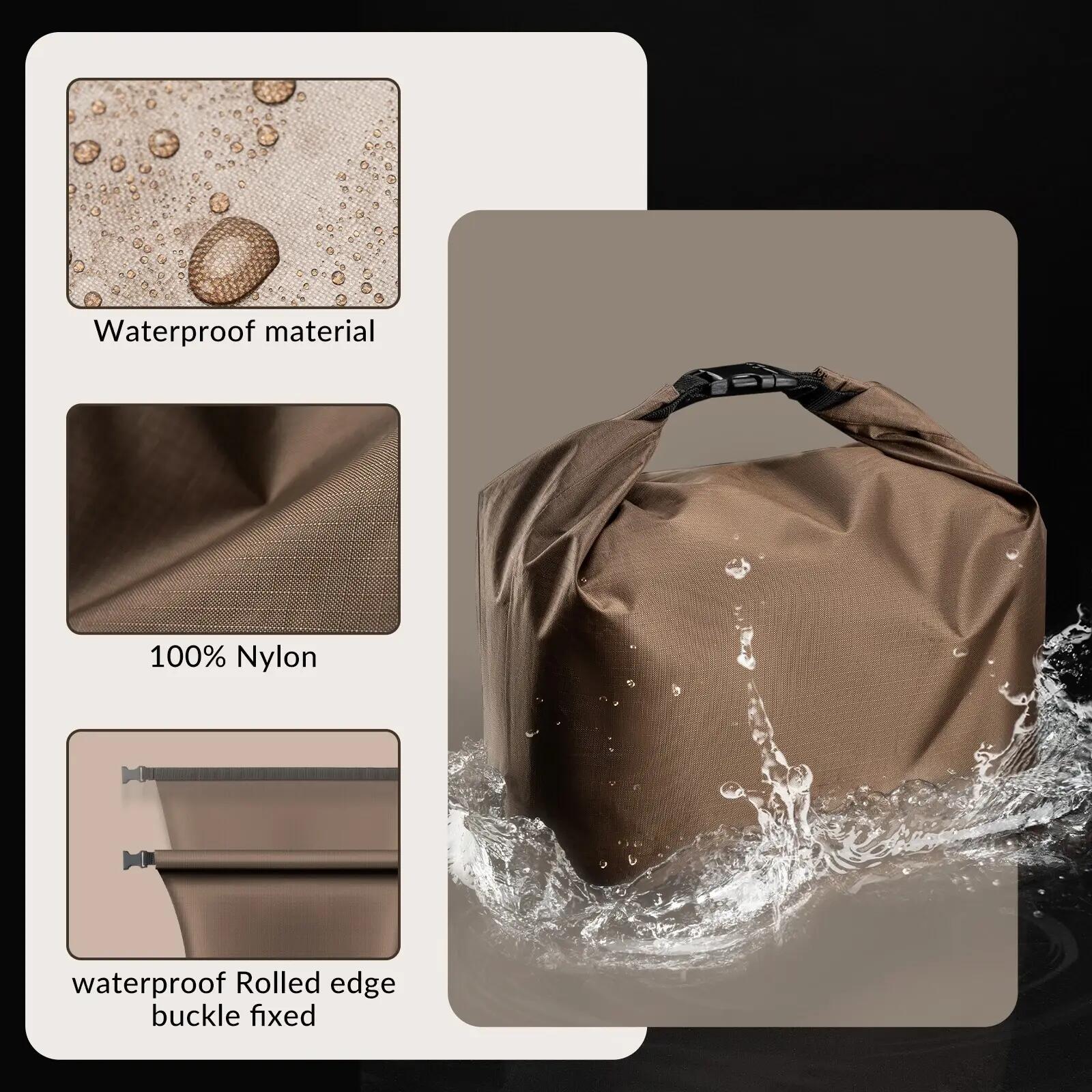 ROCKBROS Wasserdicht Fahrrad Lenkertasche 3/8
