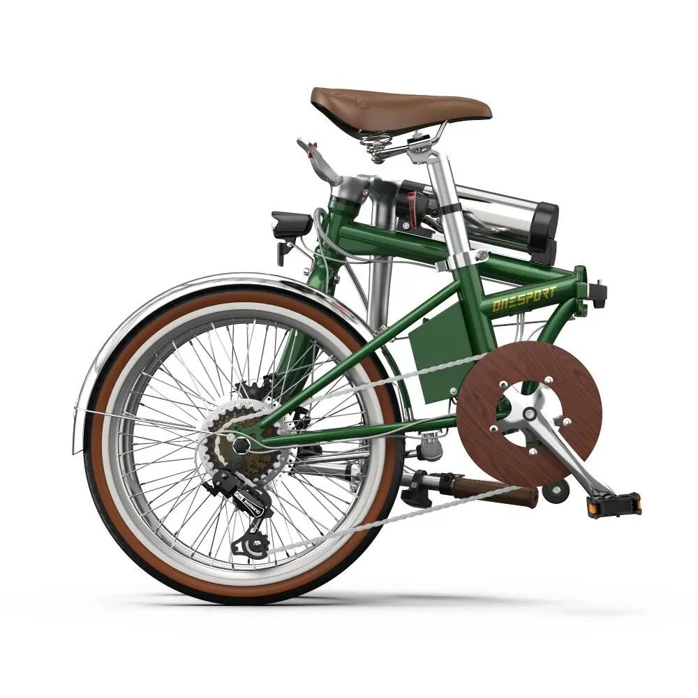 Bici elettrica pieghevole adulti OT02 Pro 250W 20" 36V5.2Ah Città 5/12