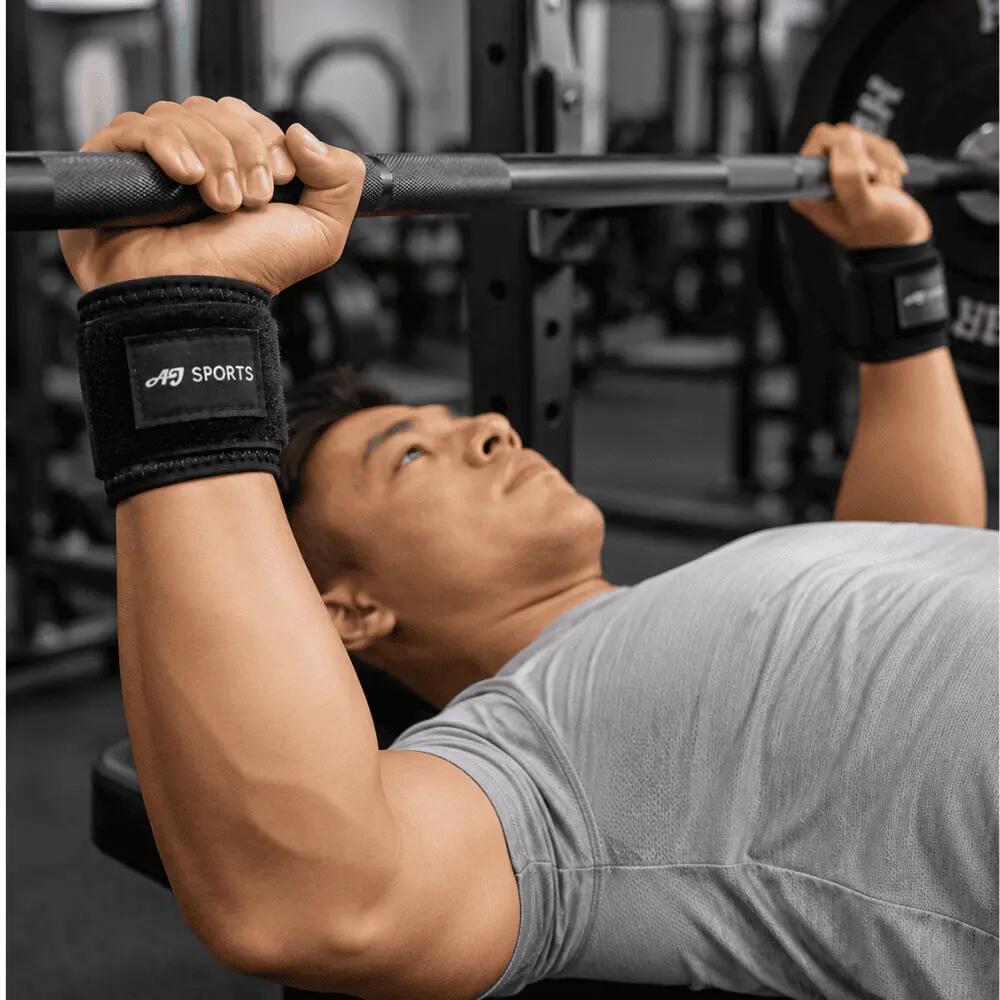 Wrist Wraps - Polsbrace - Krachttraining - Zwart 6/6