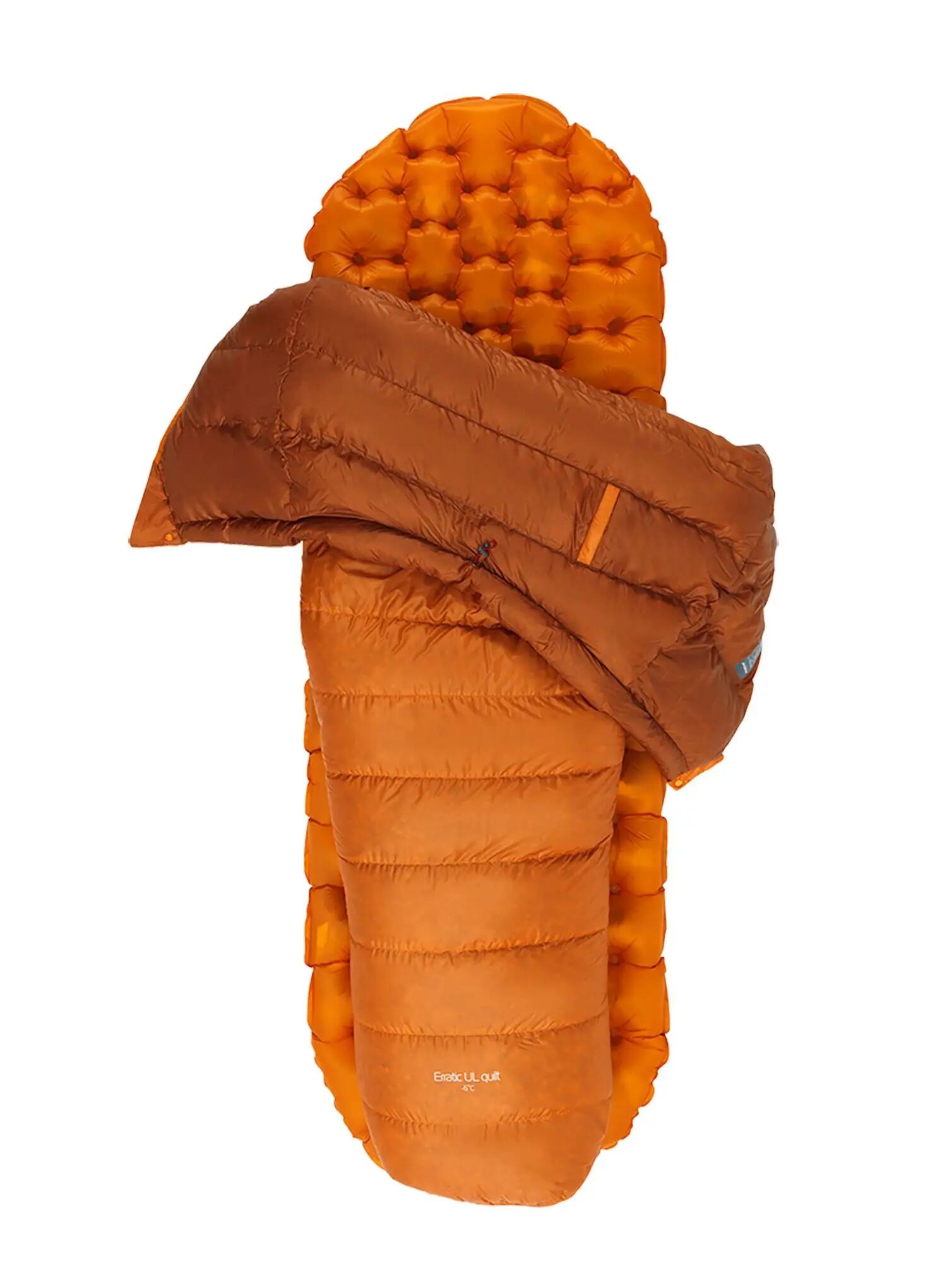 Śpiwór puchowy Robens Scoria Quilt UL +6C Long (195 cm) - orange 5/7