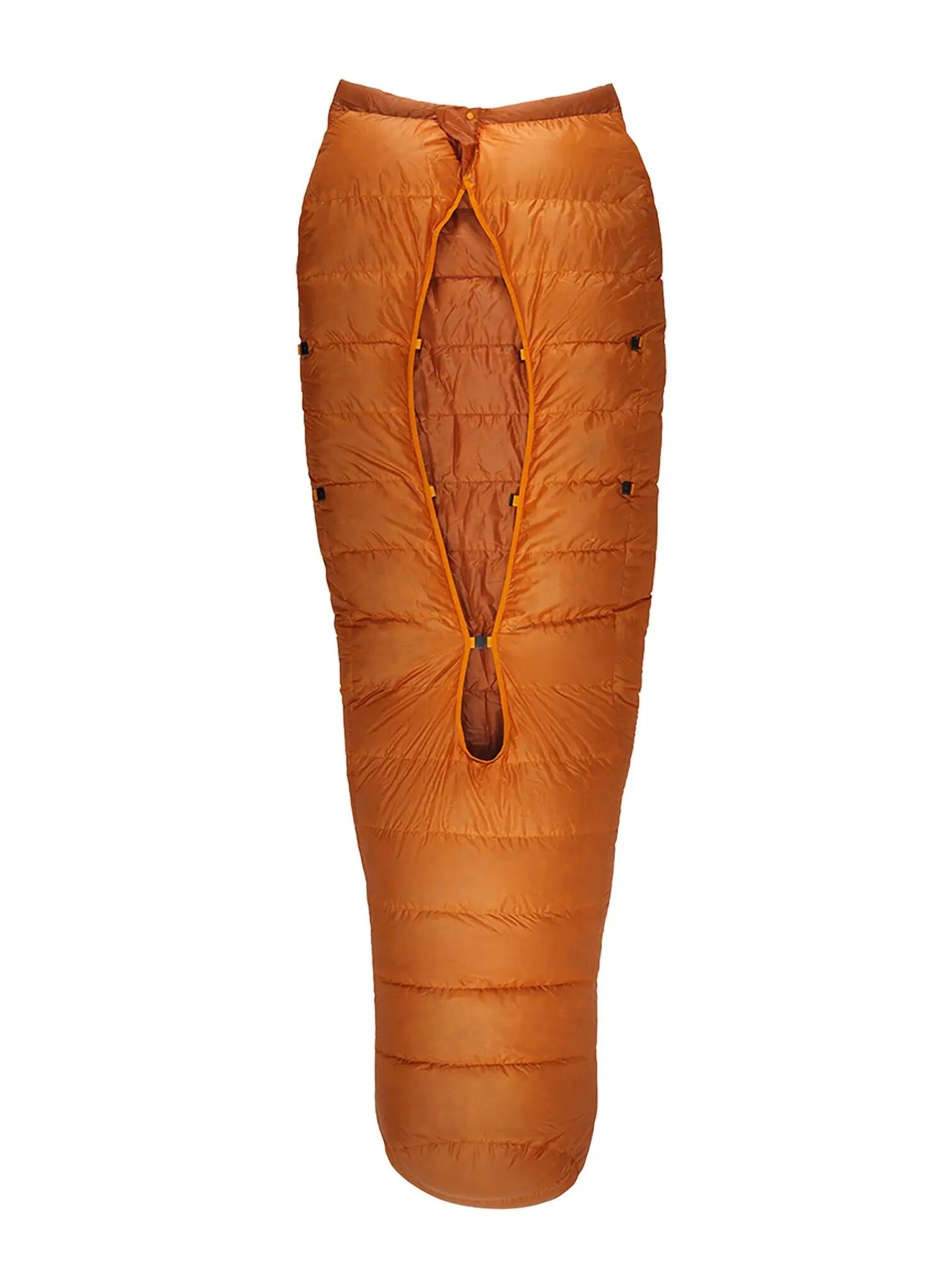 Śpiwór puchowy Robens Scoria Quilt UL +6C Long (195 cm) - orange 4/7