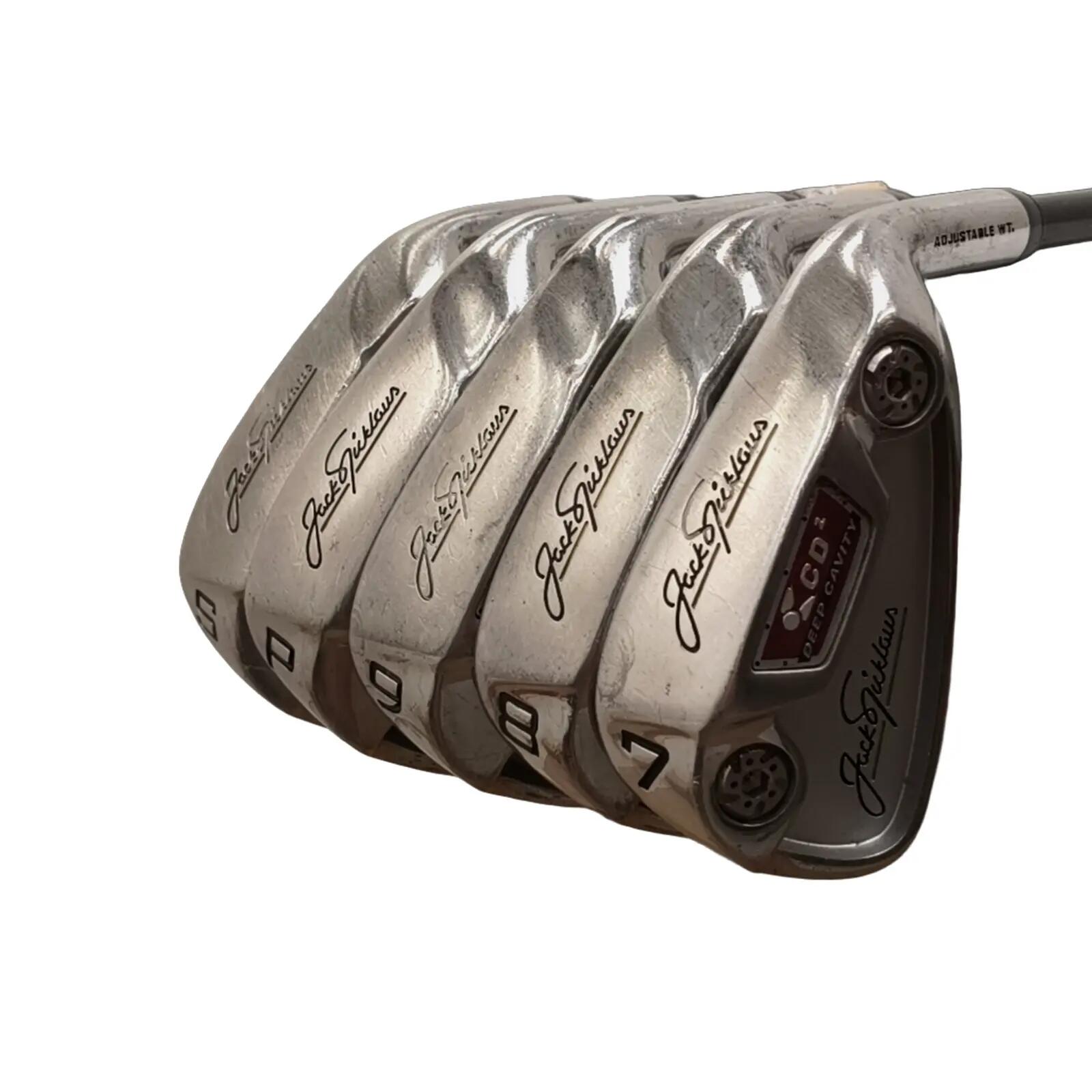 Jack Nicklaus Deep Cavity IJzerset / 7-PW+SW / Flex A-flex / Grafiet 3/7