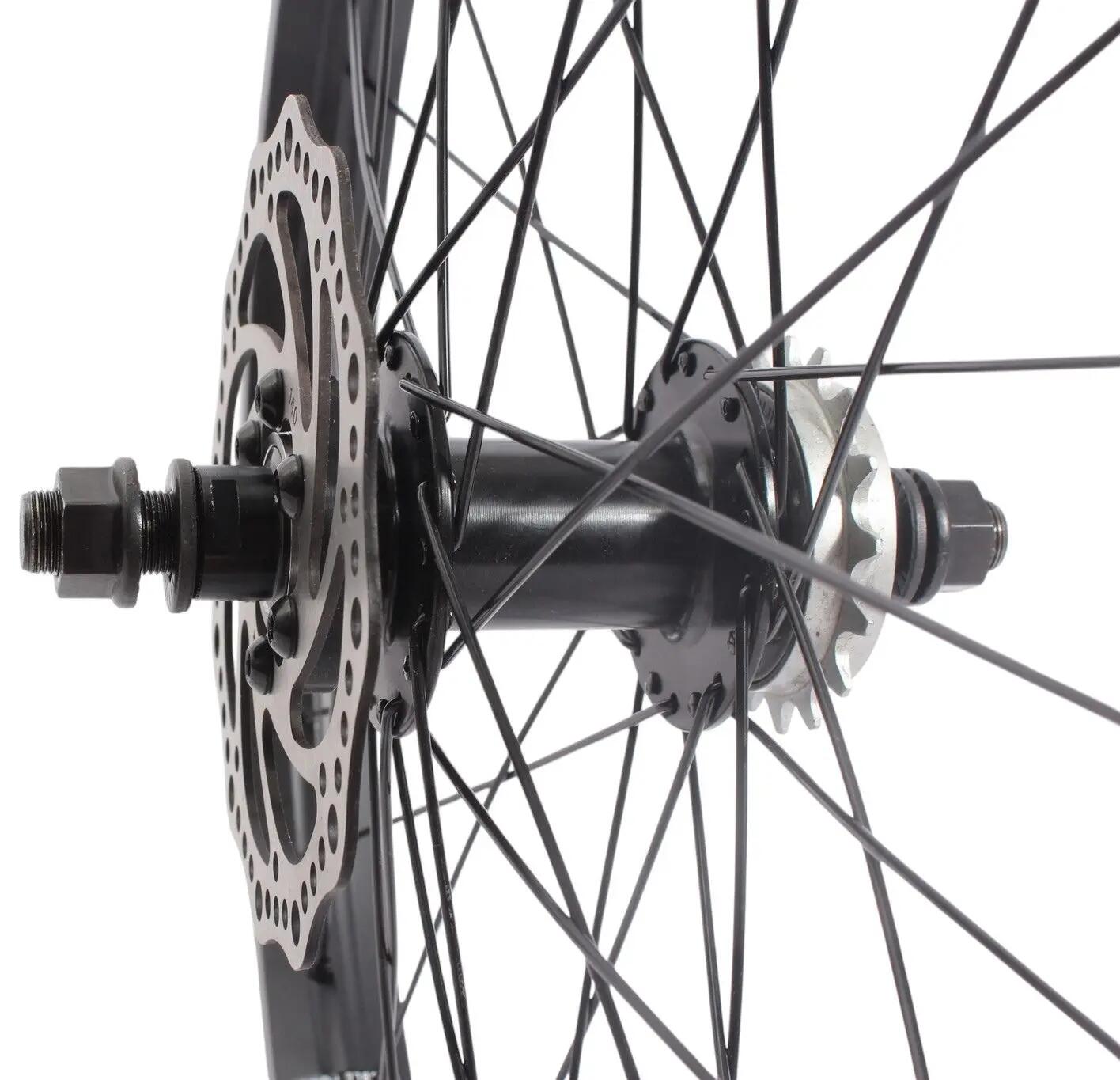 Roda traseira BMX KHE Black Jack DISC 20 polegadas 14 mm 6/7
