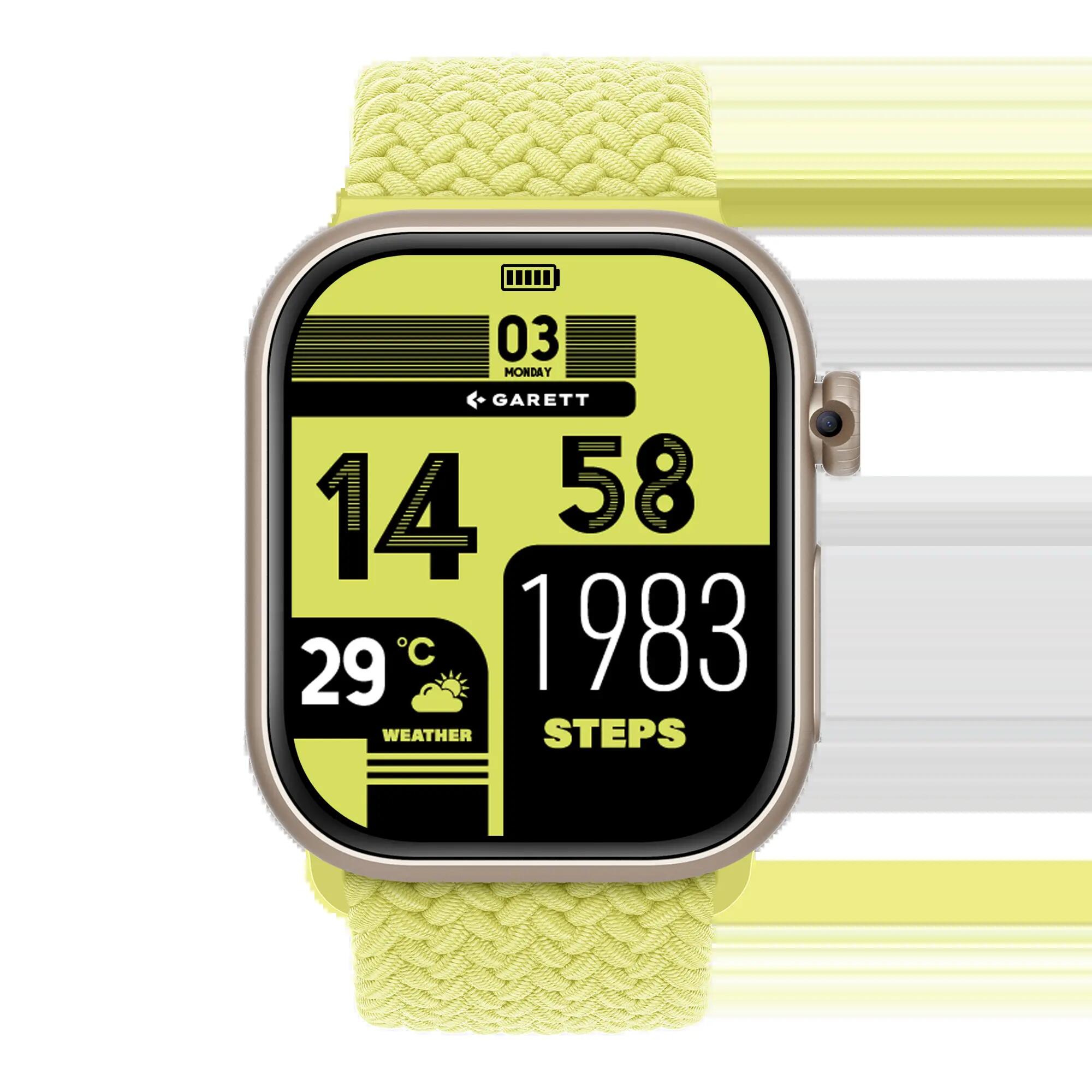 Smartwatch Garett Next AI 4G srebrny 6/7