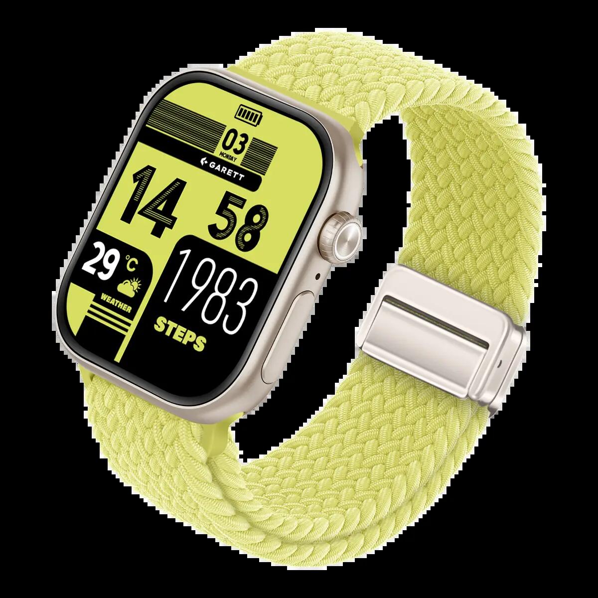 Smartwatch Garett Next AI 4G srebrny 4/7