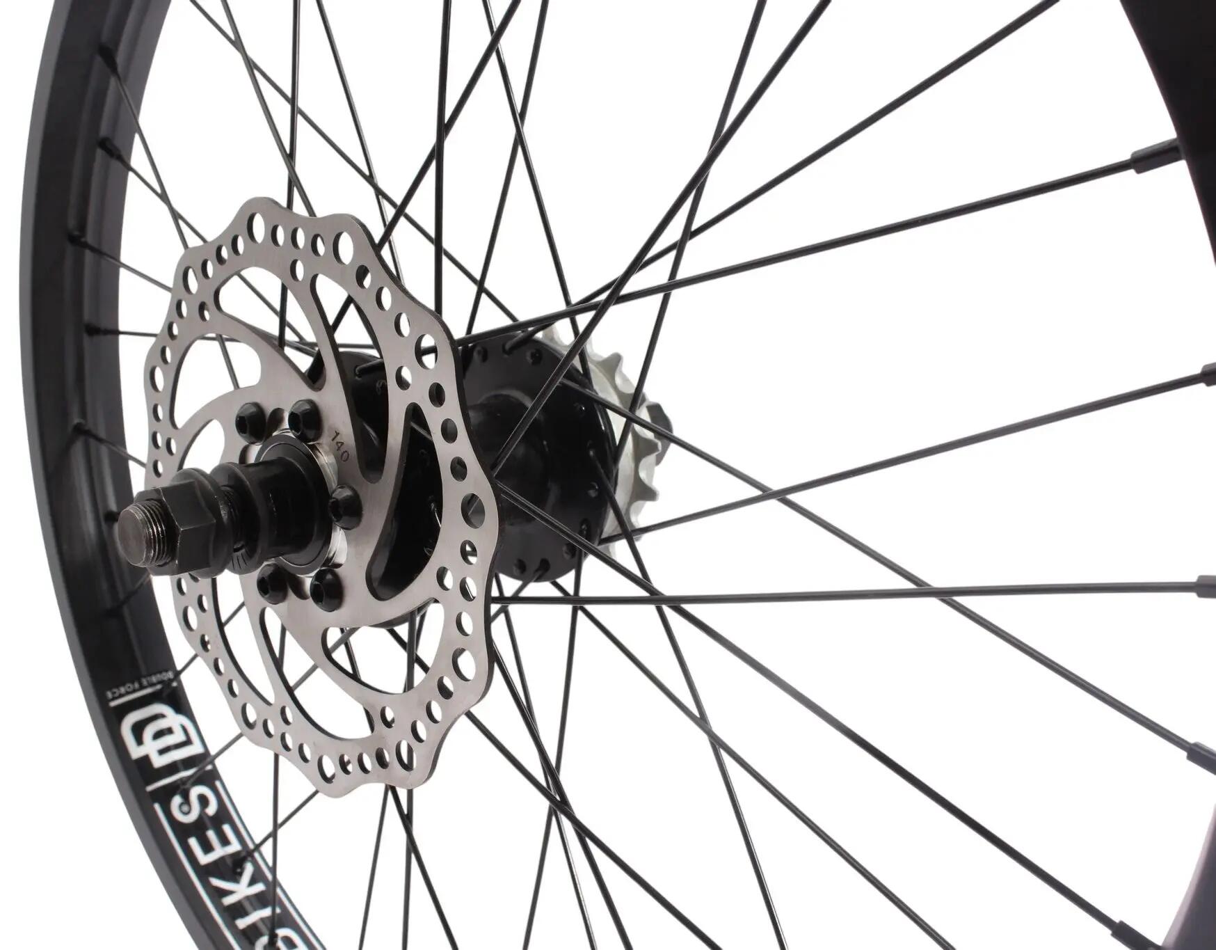 Roda traseira BMX KHE Black Jack DISC 20 polegadas 14 mm 2/7