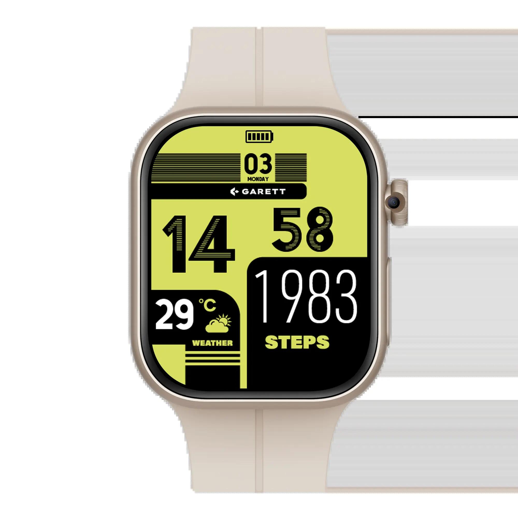 Smartwatch Garett Next AI 4G srebrny 3/7