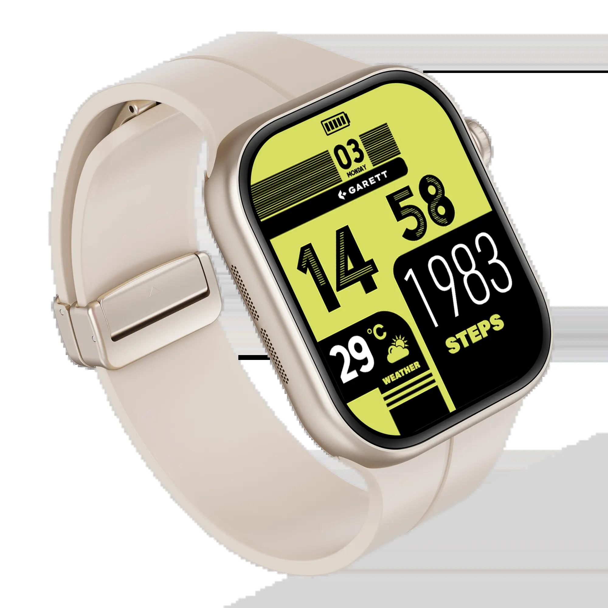 Smartwatch Garett Next AI 4G srebrny 2/7