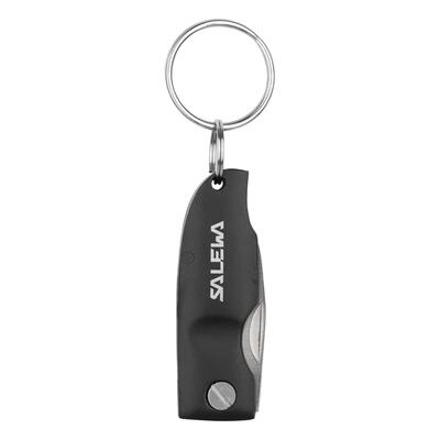 Salewa opvouwbaar mes unisex sleutelhanger zwart 00-0000034105_0900