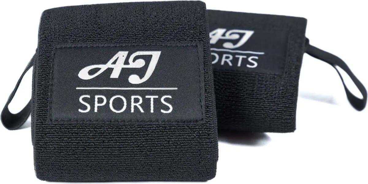 Wrist wraps - Lifting straps - Elastisch - 2 stuks - Zwart 5/5