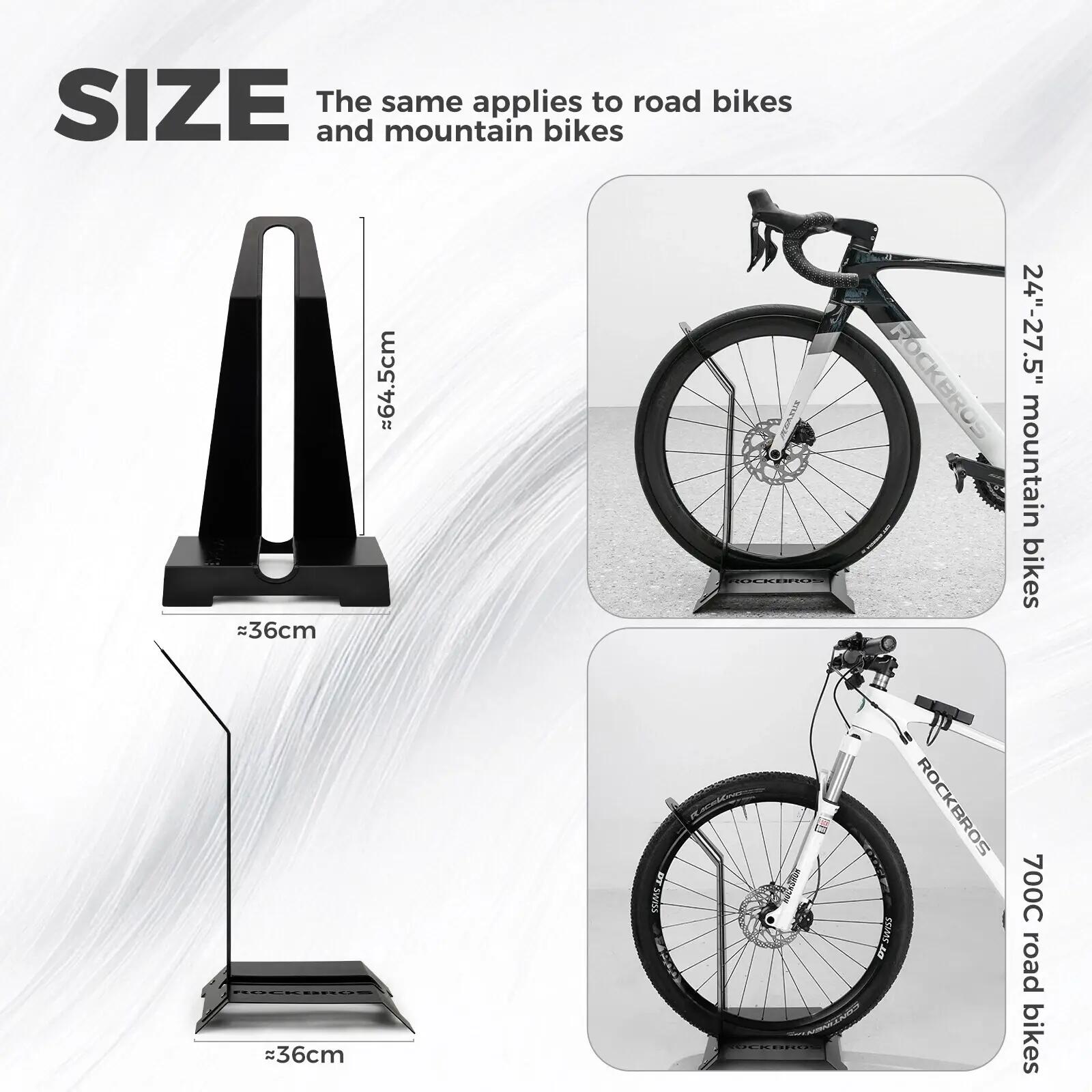 ROCKBROS Fahrradständer aus Kohlenstoffstahl Vorder 2/6