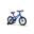 Bicicletă Copii Airgo Albastru/Rosu