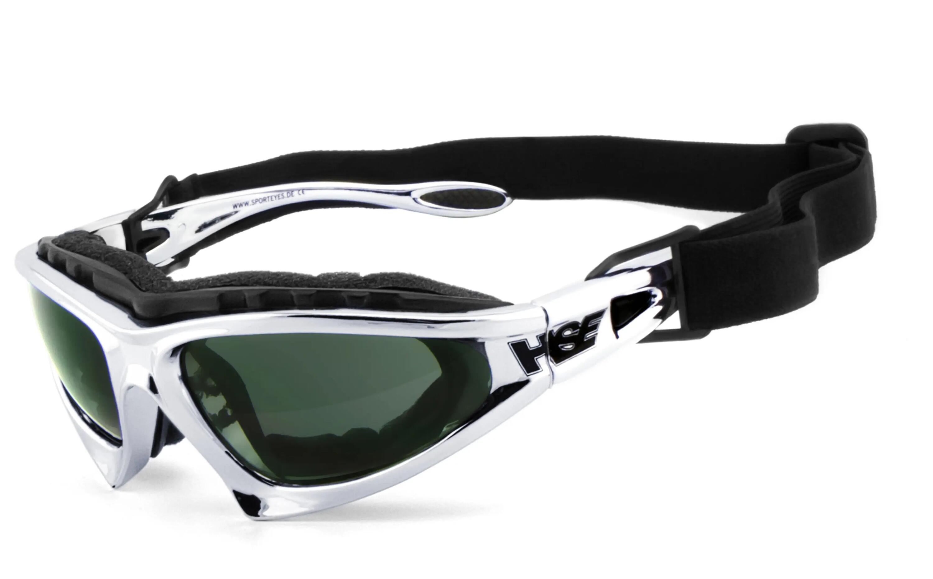 Sportbrille | FALCON-X pol | Steinschlagbeständig | POLARISIEREND | beschlagfrei 3/5
