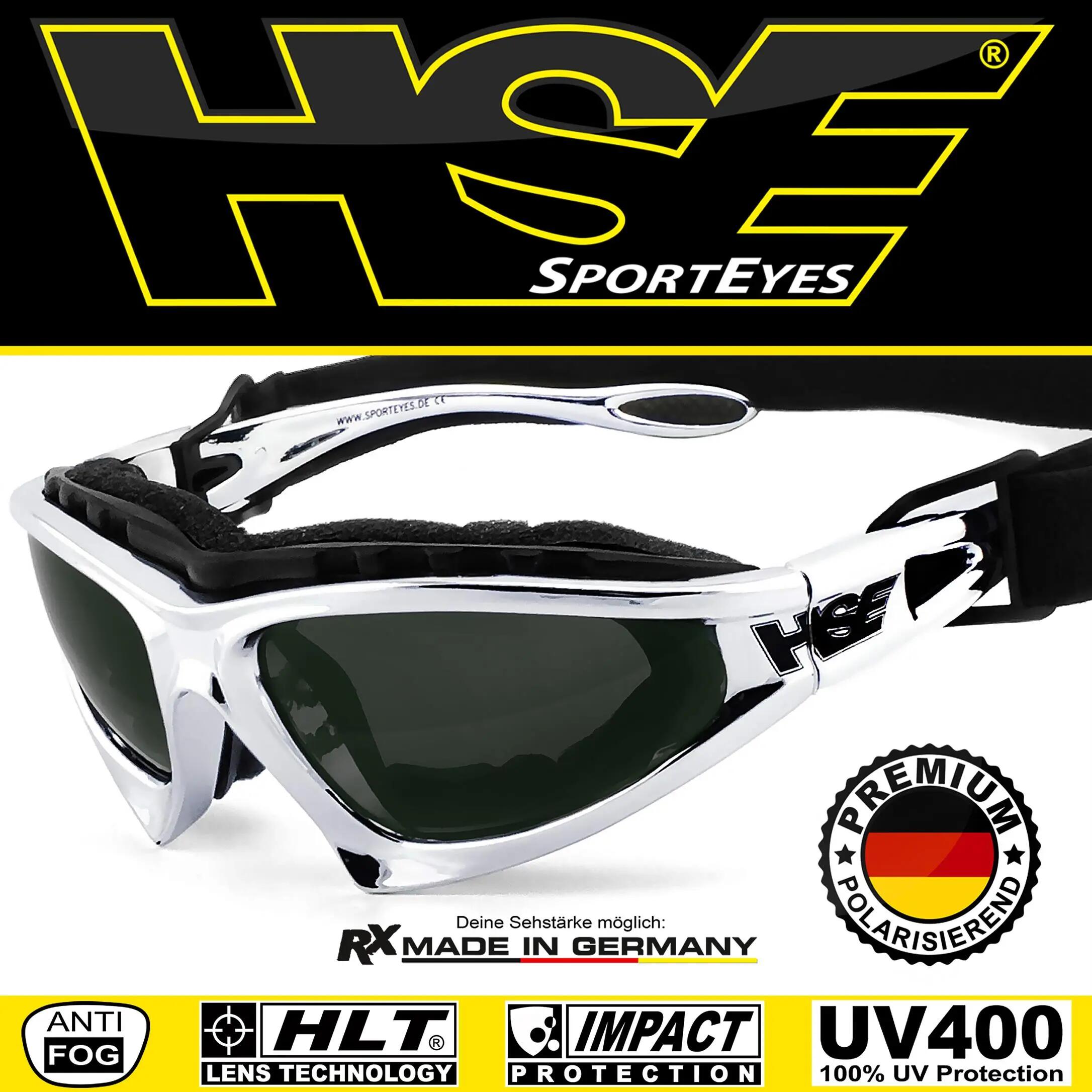 Sportbrille | FALCON-X pol | Steinschlagbeständig | POLARISIEREND | beschlagfrei 2/5