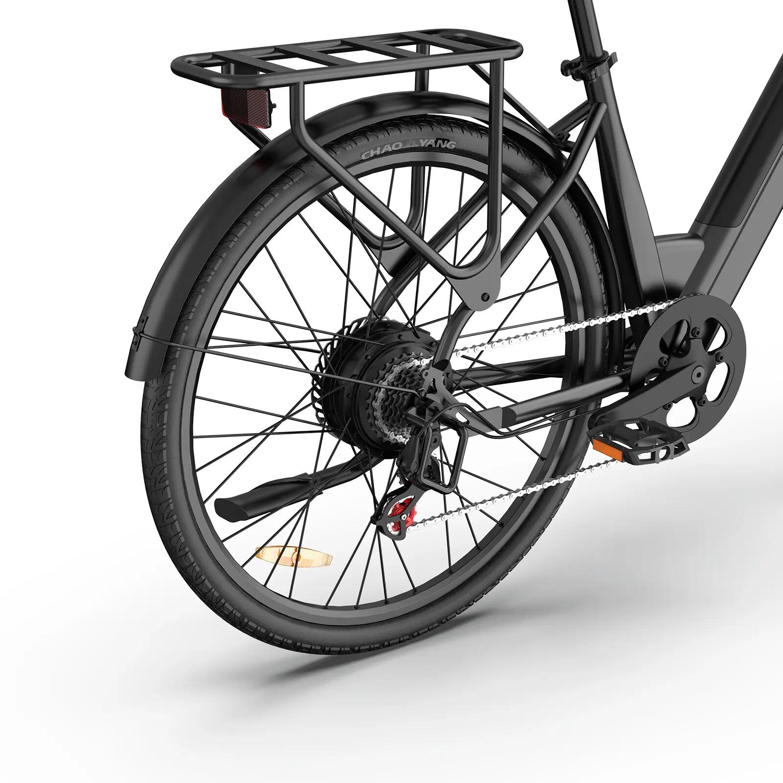 Bicicleta eléctrica para adultos URLIFE E26, batería 48V10.4Ah, subida 30°. 10/15
