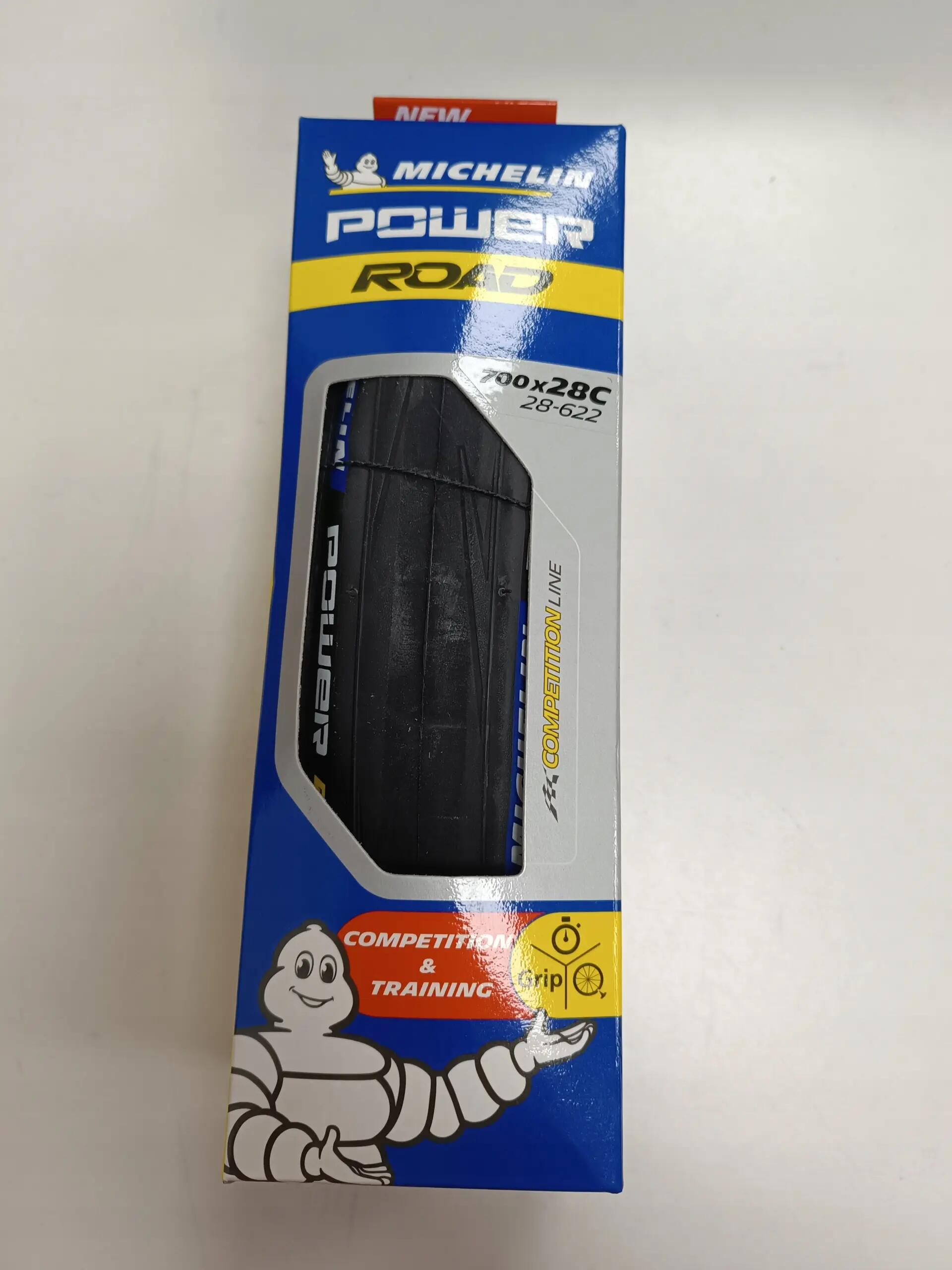 Pneumatico per bicicletta pieghevole Michelin Power Road Black TS KEVLAR 700X28C 2/3