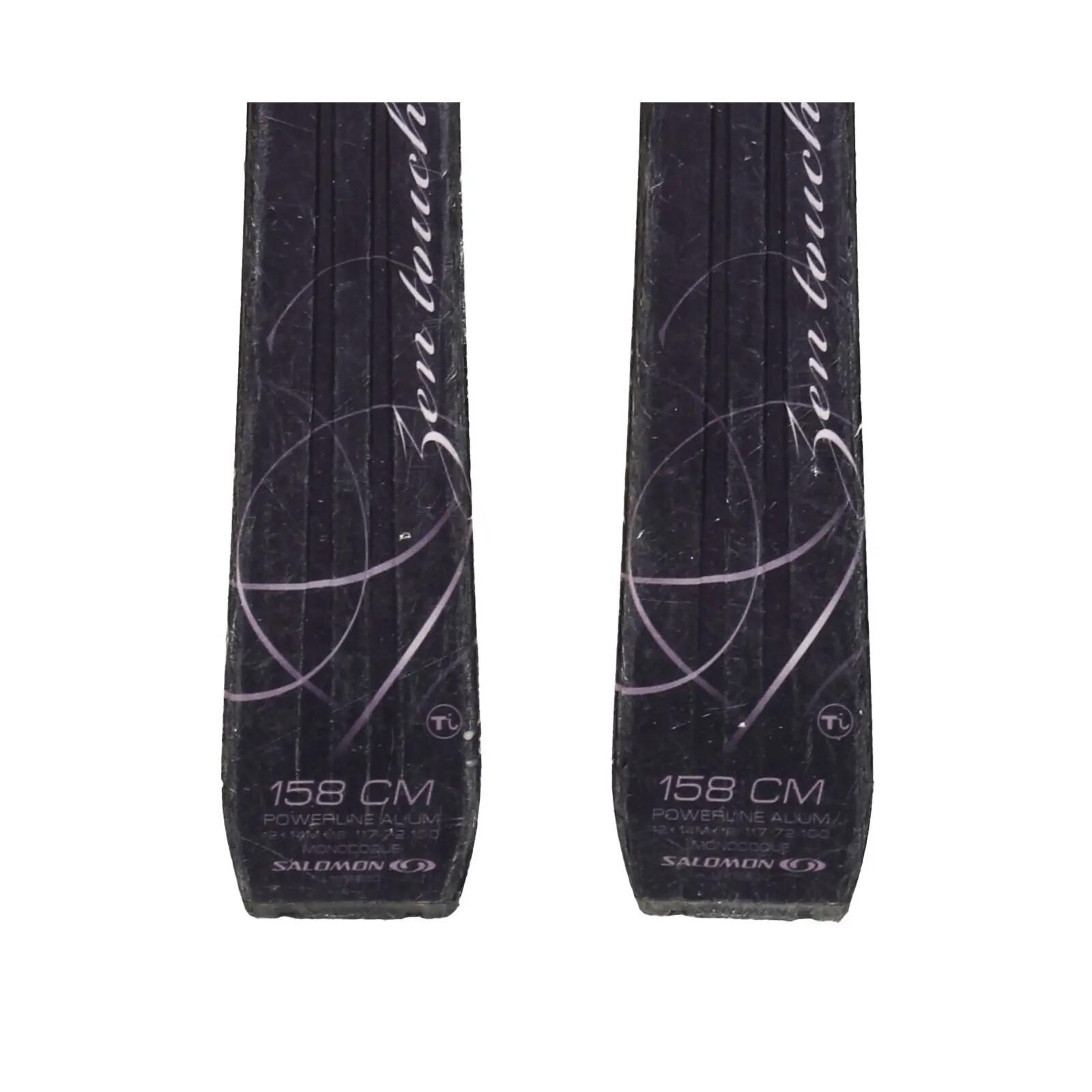 RECONDITIONNE - Ski Salomon Zen Touch + Fixations 4/4