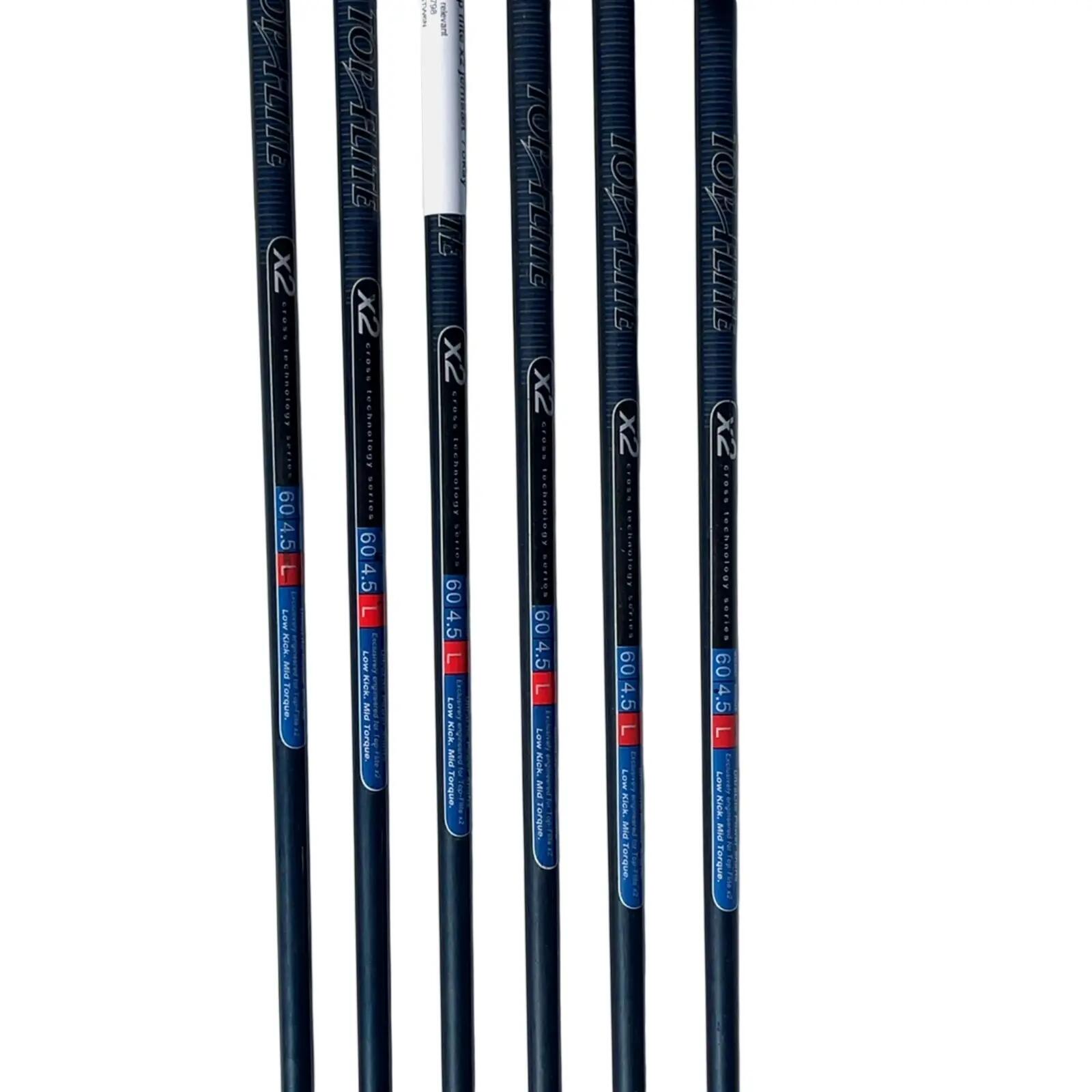 TopFlite X2 Série de fers / 6-PW+SW / Flex Ladies / Graphite 4/7