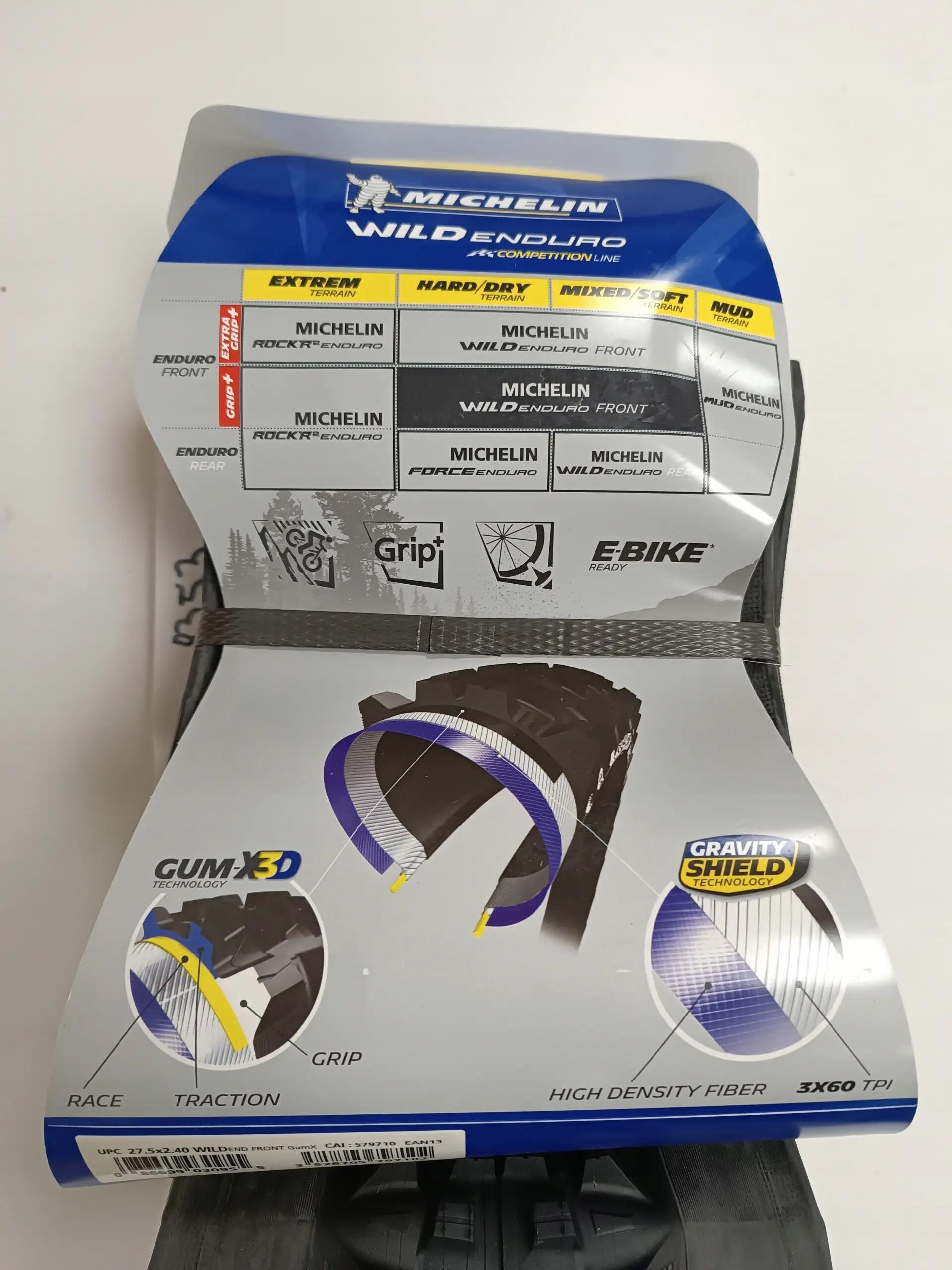 Pneumatici Michelin Wild Enduro Gum-X 27.5 x 2.40" 2/4