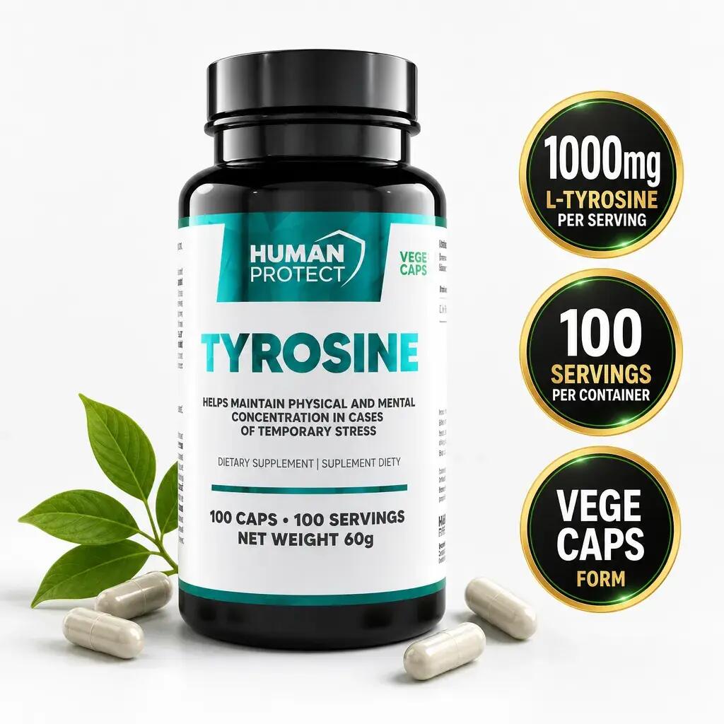 Human Protect Tyrosine 100 Vege Caps