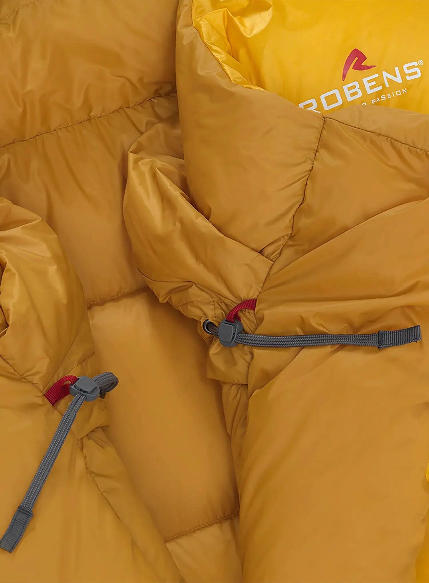Śpiwór puchowy Robens Couloir 750 (195 cm) - yellow 6/7
