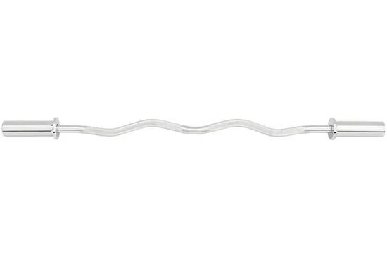 Barre Olympique 120 cm - EZ Curl - Longueur : 120 cm