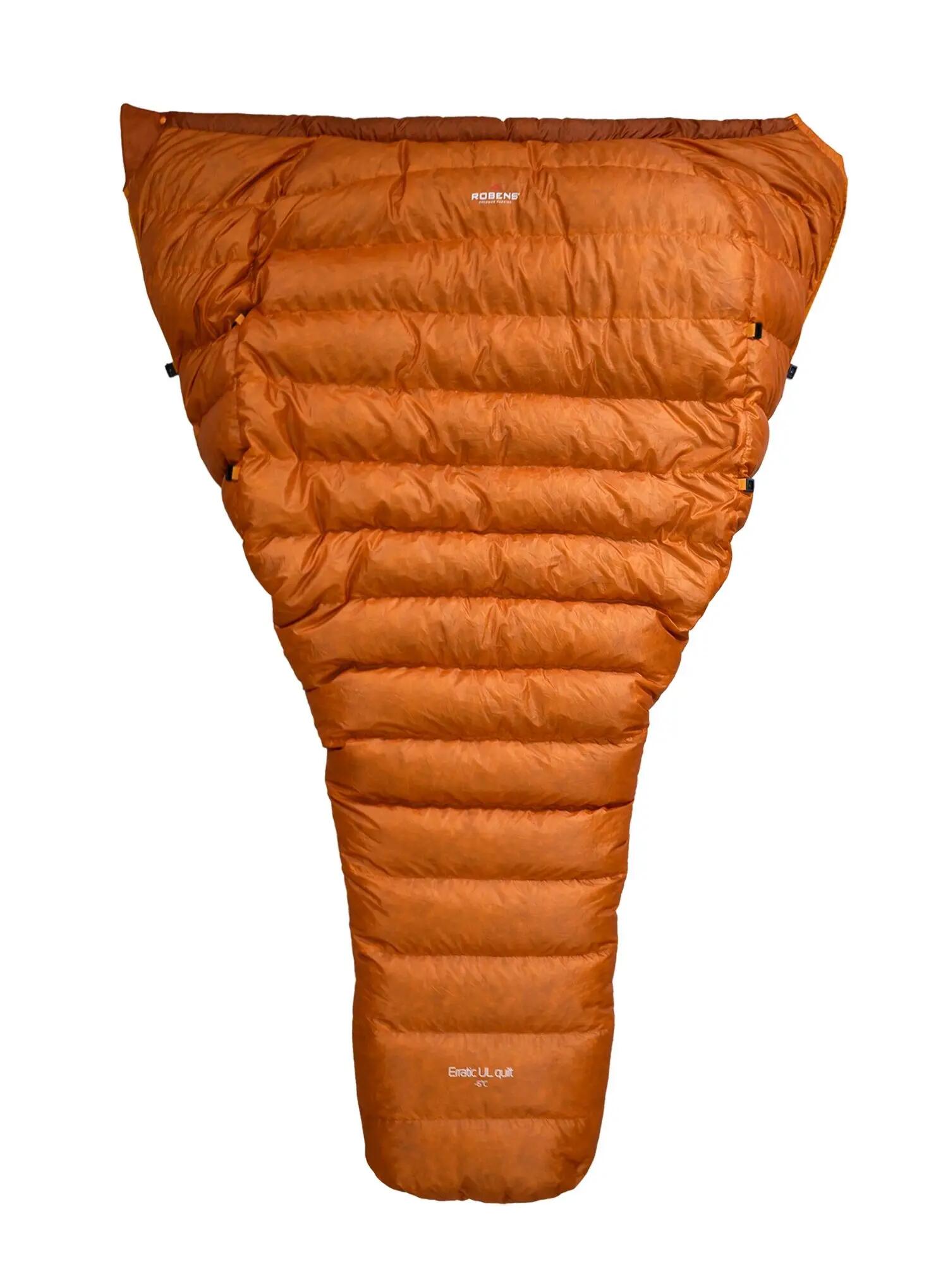 Śpiwór puchowy Robens Scoria Quilt UL +6C Regular (180 cm) - orange 5/7
