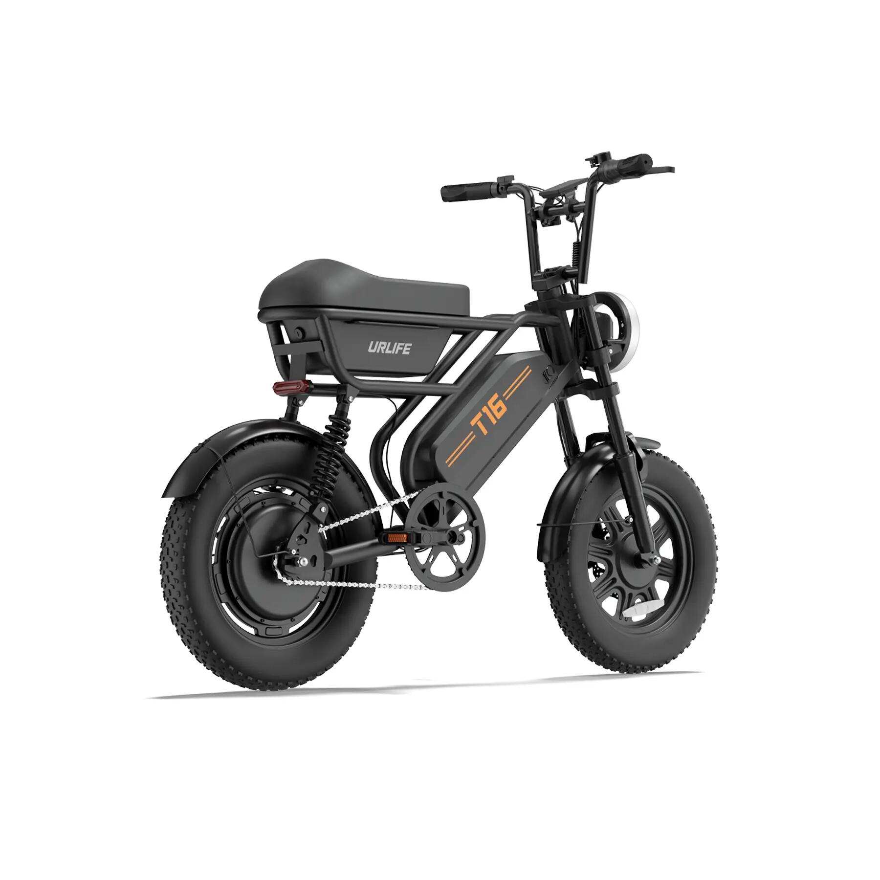 Bicicleta eléctrica para adultos URLIFE T16, batería 48V13Ah, acero de alto carb 9/15