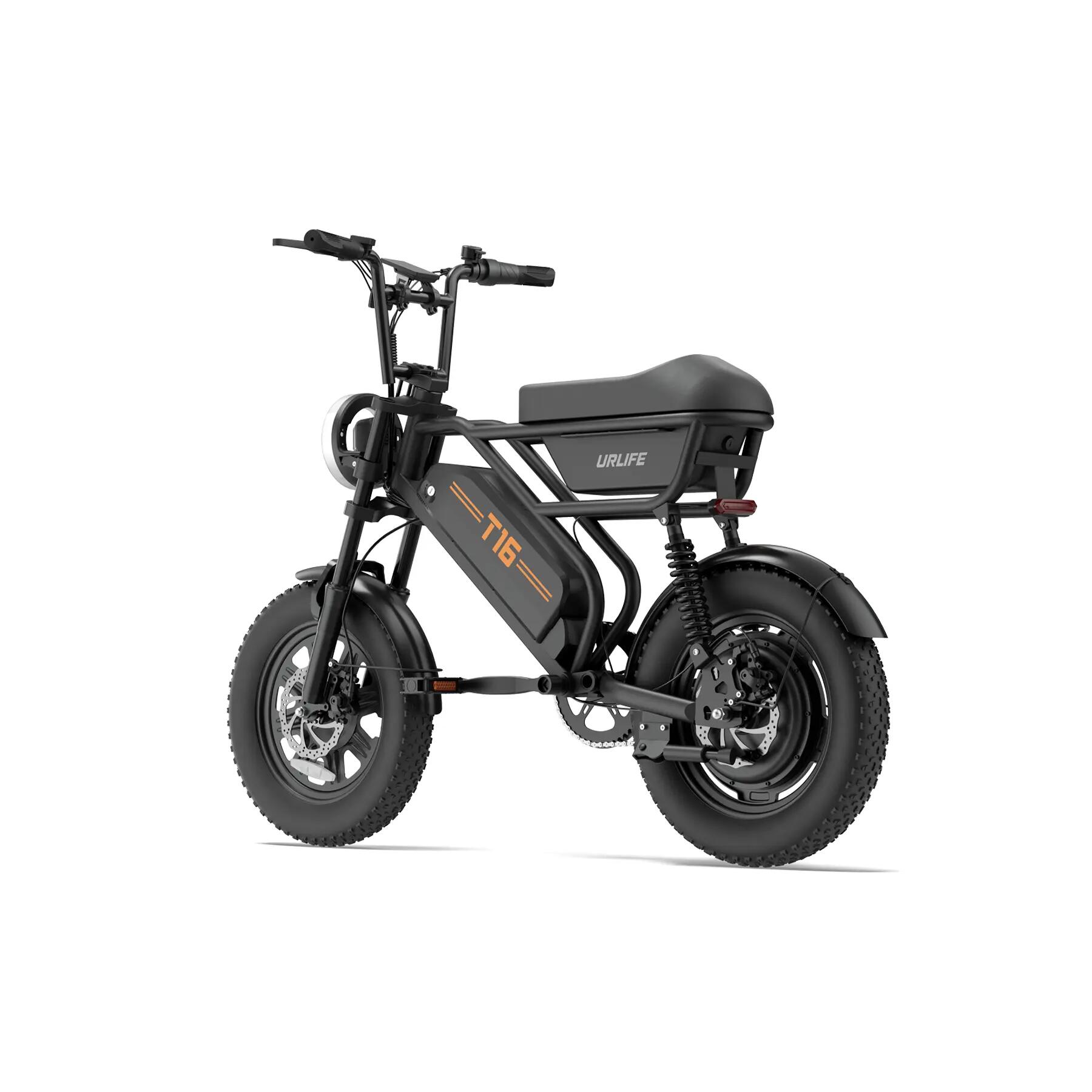 Bicicleta eléctrica para adultos URLIFE T16, batería 48V13Ah, acero de alto carb 6/15