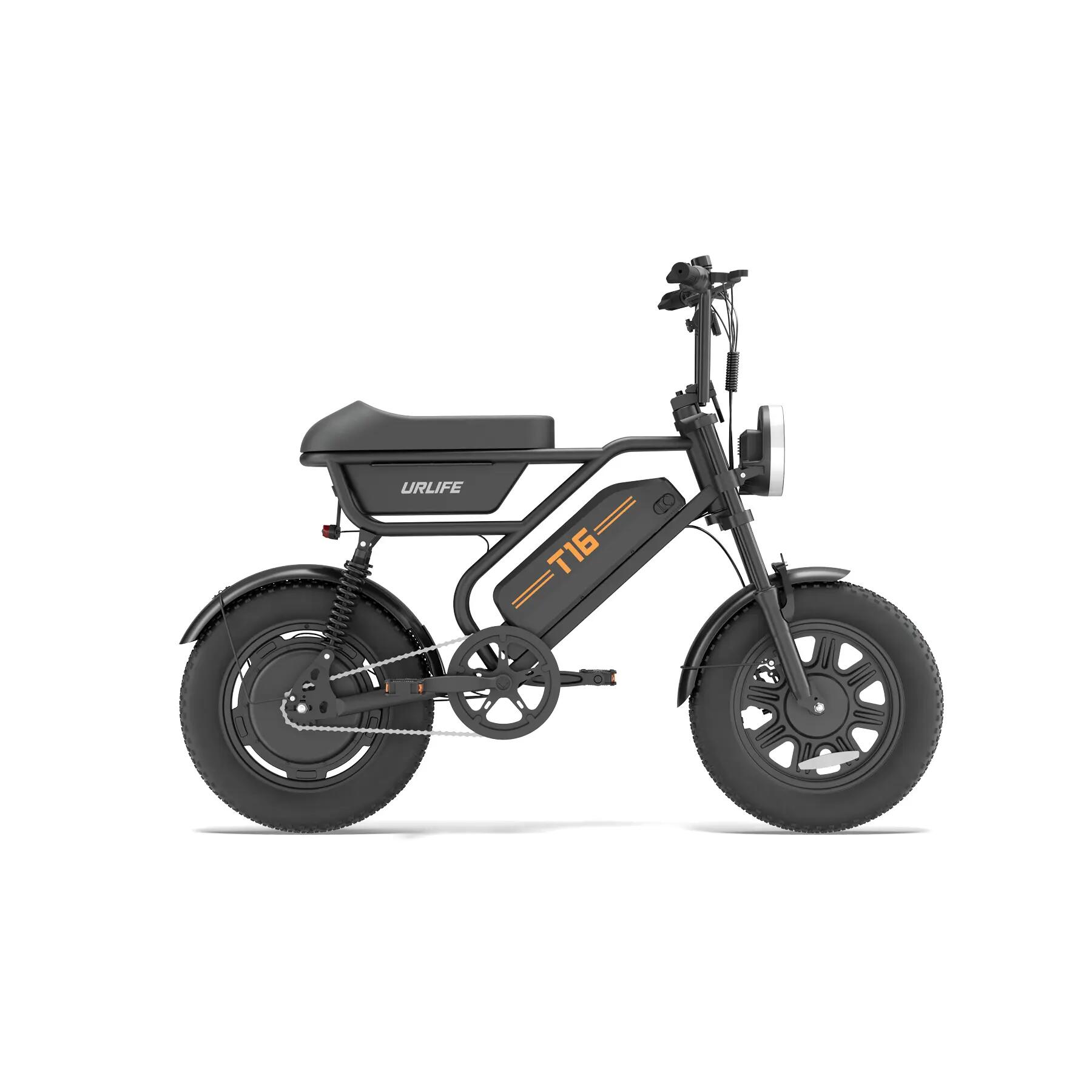 Bicicleta eléctrica para adultos URLIFE T16, batería 48V13Ah, acero de alto carb 5/15