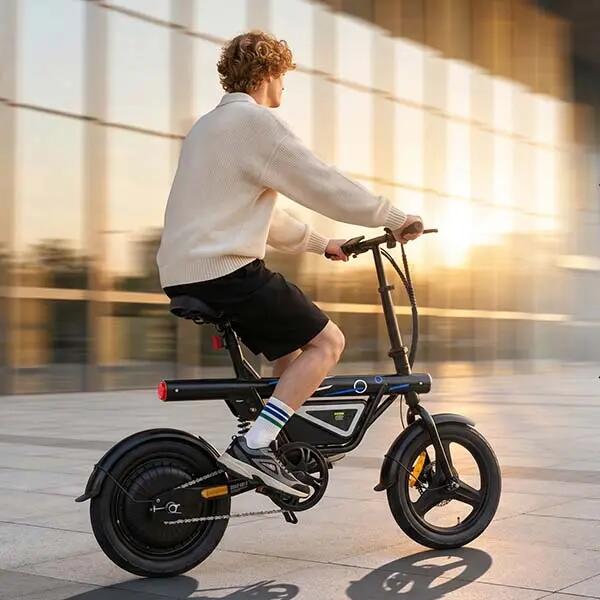 Bicicletta elettrica per adulti EB1S, pneumatici 14" × 2,125", batteria 36V 12Ah 9/9
