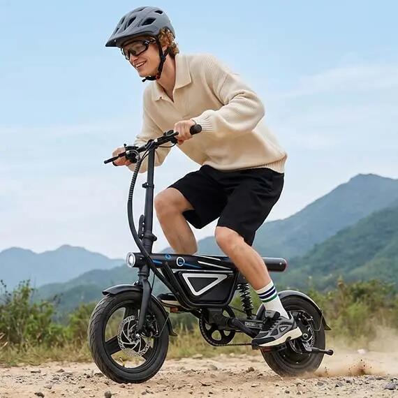 Bicicletta elettrica per adulti EB1S, pneumatici 14" × 2,125", batteria 36V 12Ah 6/9
