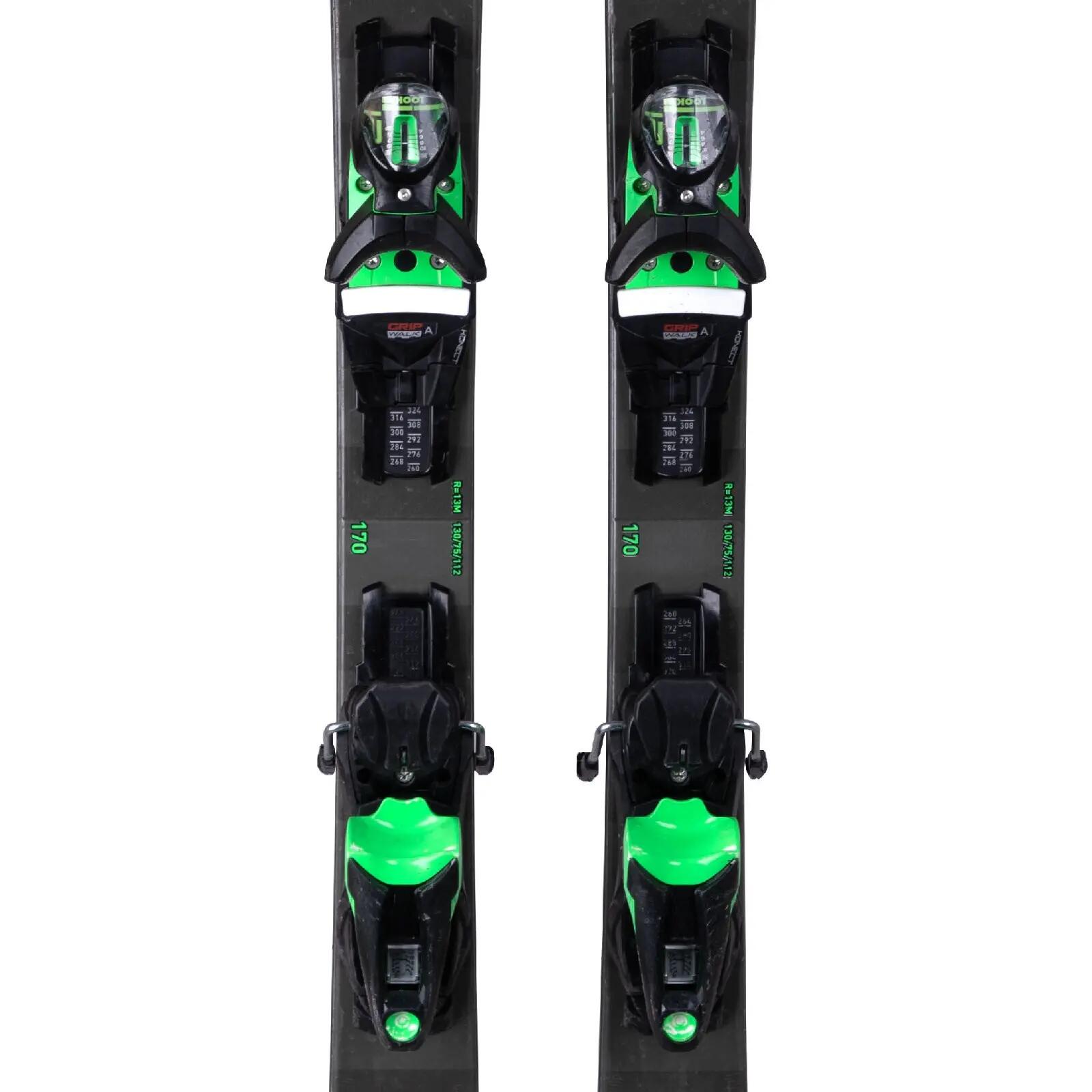 RECONDITIONNE - Ski Rossignol Super Virage Vii + Fixations 3/4