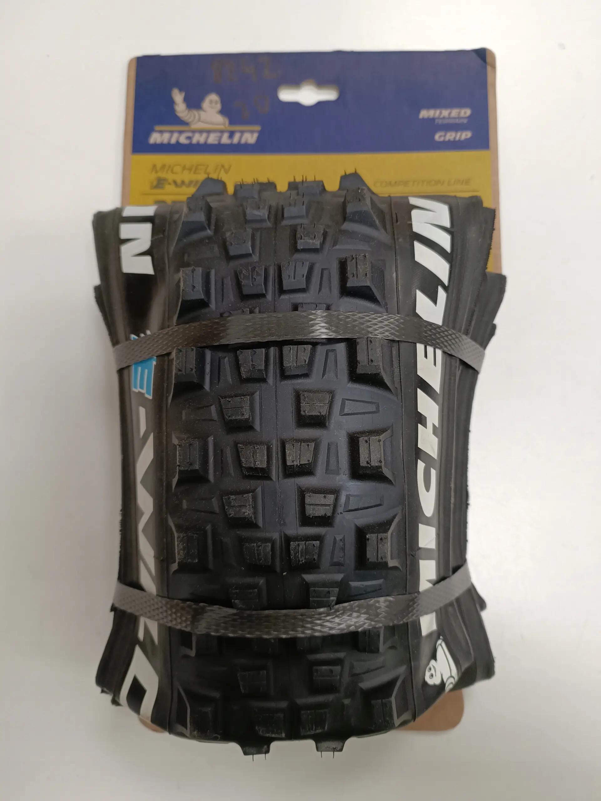 PNEU VTT 27.5X2.80 MICHELIN E-WILD FRONT GUM-X  NOIR TS (71-584) VAE/E-BIKE 4/5