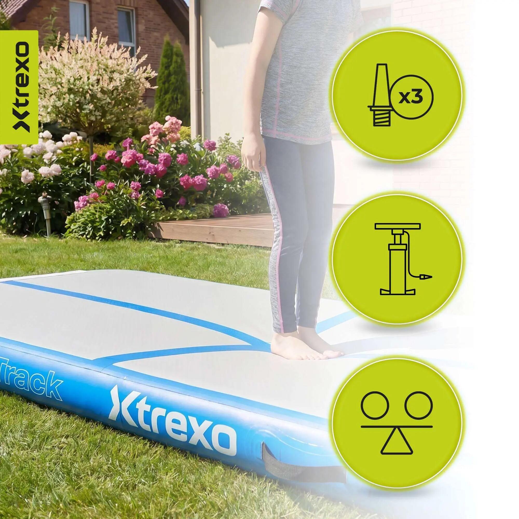 Pista de gimnasia XTREXO 200 x 100 x 10 5/8