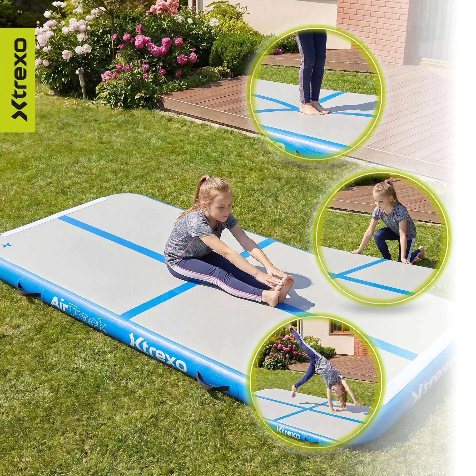 Pista de gimnasia XTREXO 200 x 100 x 10 4/8