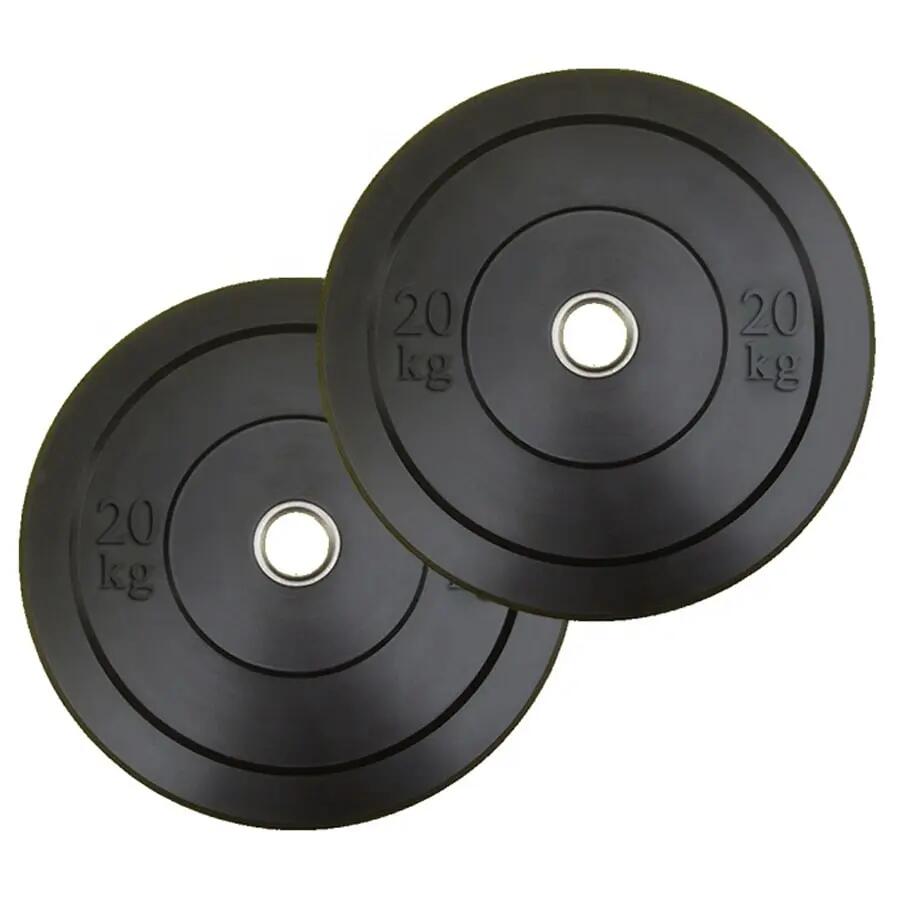 Disco olímpico bumper de halterofilismo 5kg 2/4