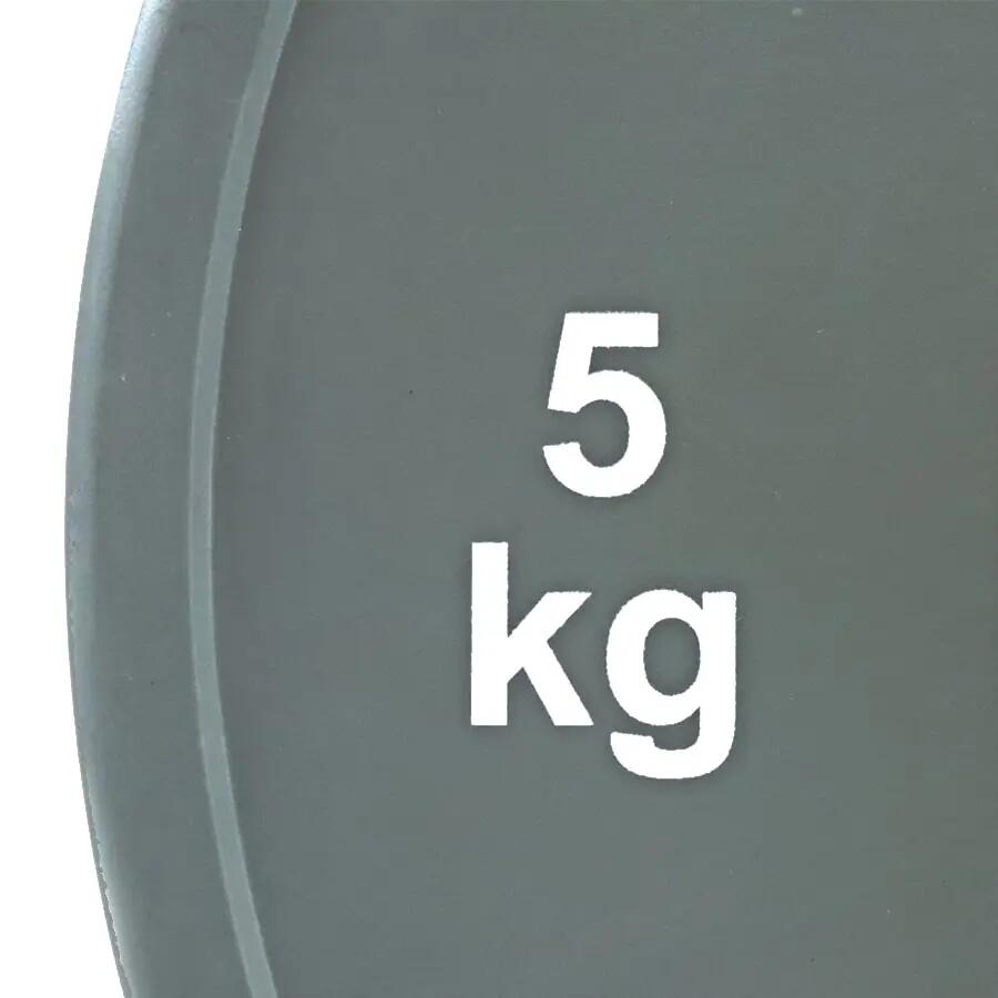Disco olímpico bumper de cor de halterofilismo 5kg Viok Sport 2/4