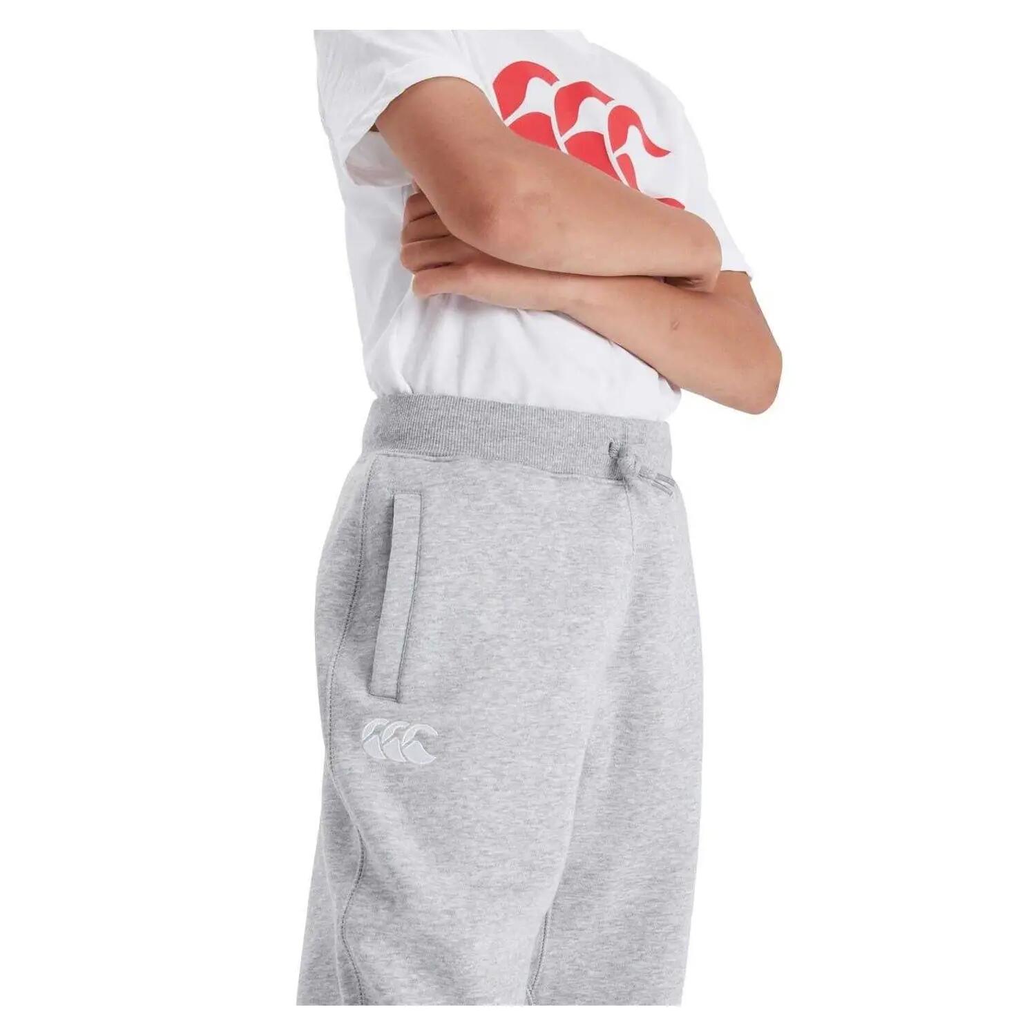Childrens/Kids Combination Joggers (Classic Marl) 3/4