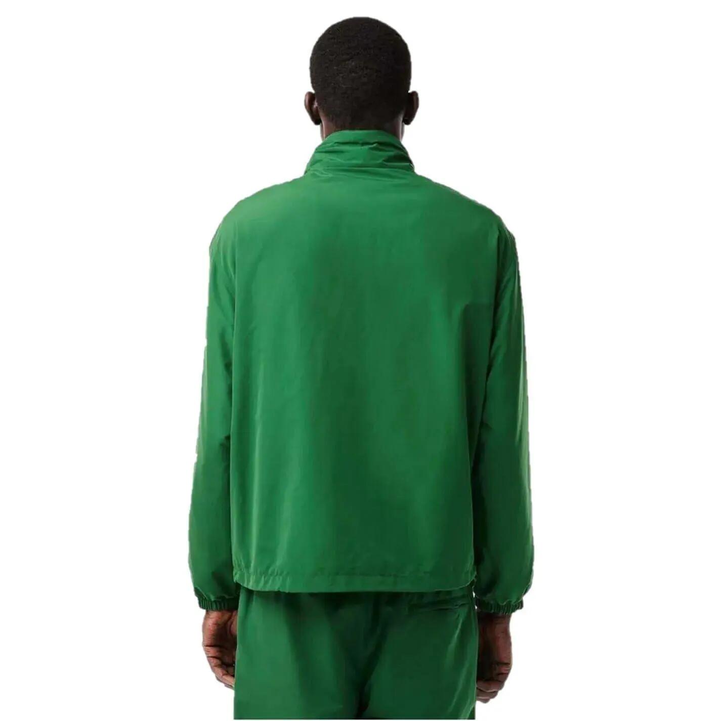 Mens Zipped Jacket (Green) 2/3