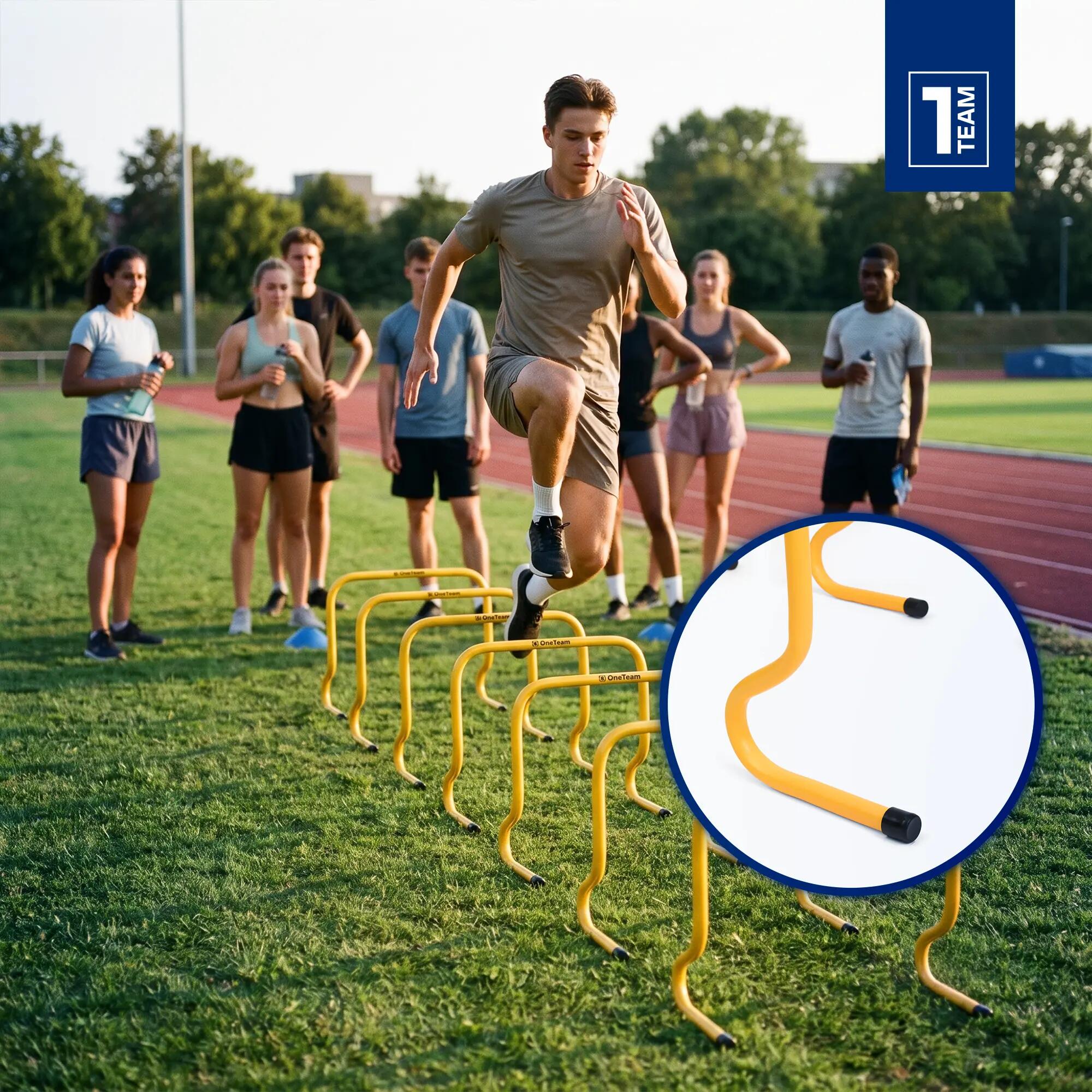 Vallas de entrenamiento OneTeam TRFT07 6 x 40 cm 4/7