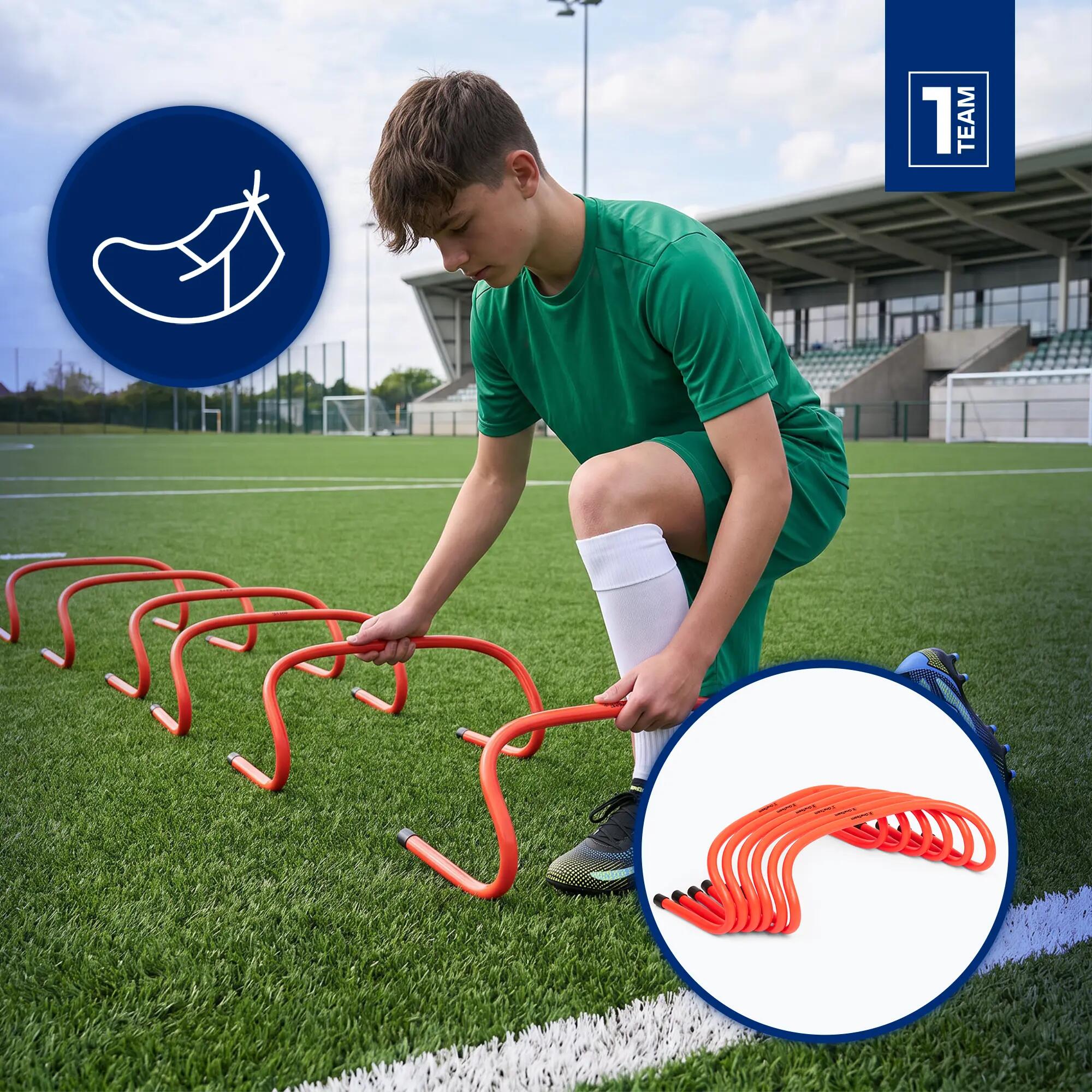 Vallas de entrenamiento OneTeam TRFT07 6 x 15 cm 3/7