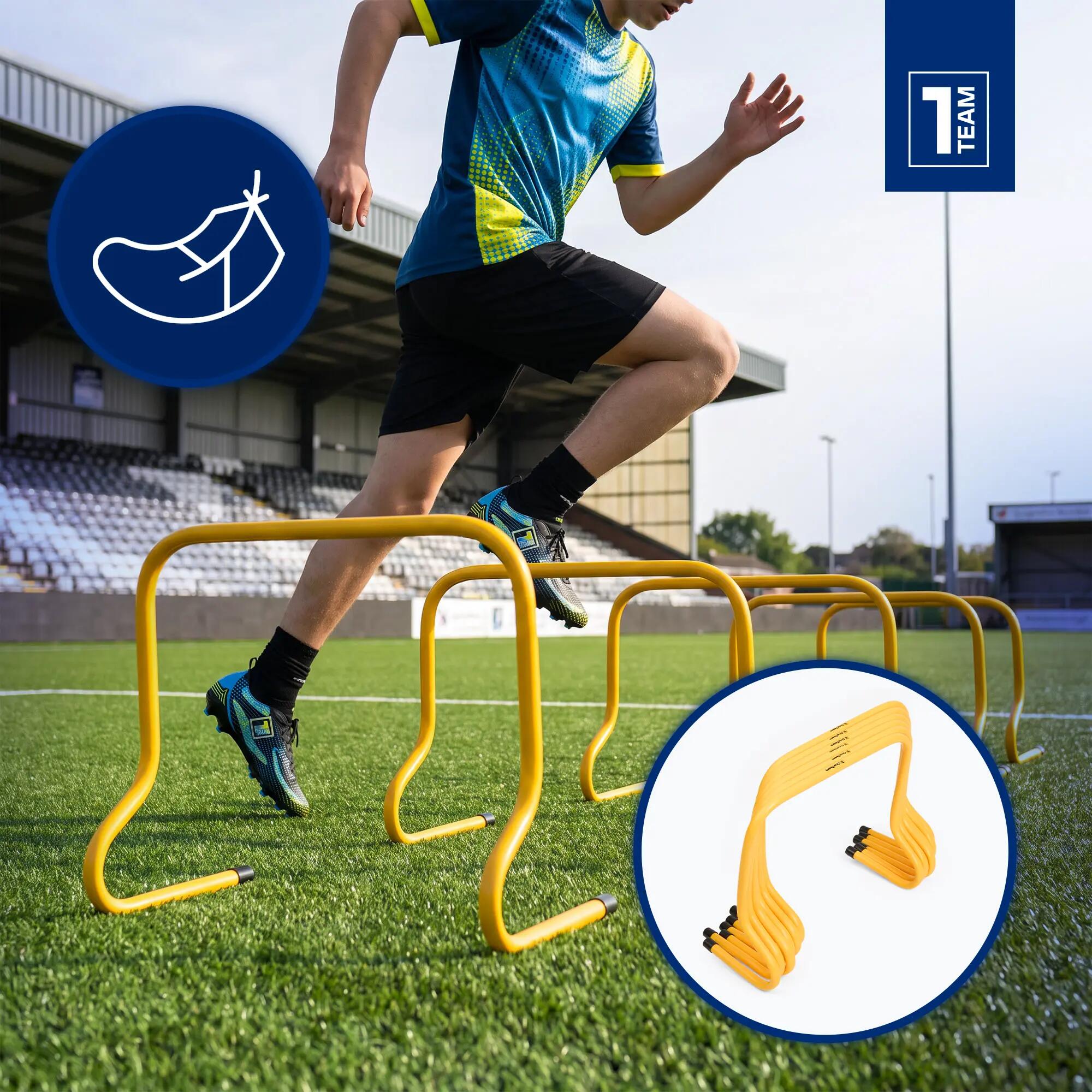 Vallas de entrenamiento OneTeam TRFT07 6 x 40 cm 3/7