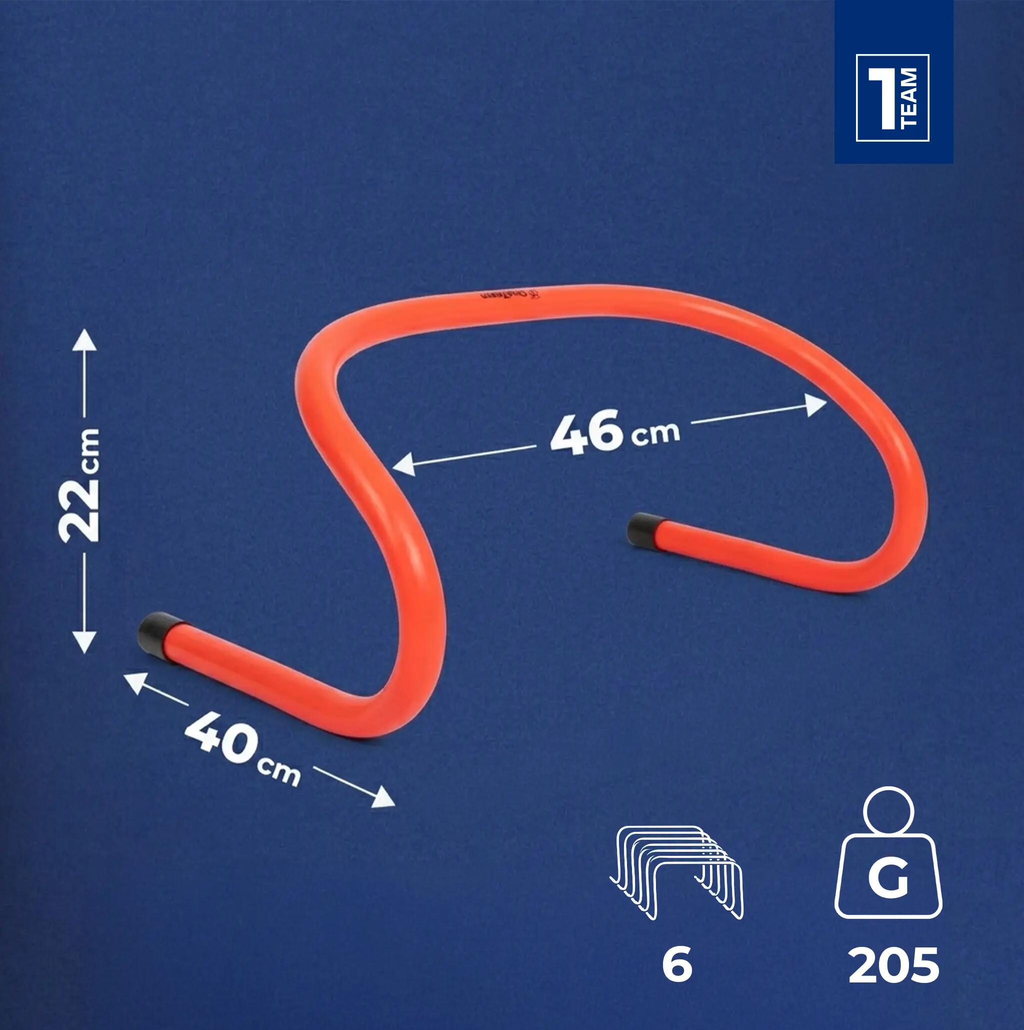 Vallas de entrenamiento OneTeam TRFT07 6 x 15 cm 2/7