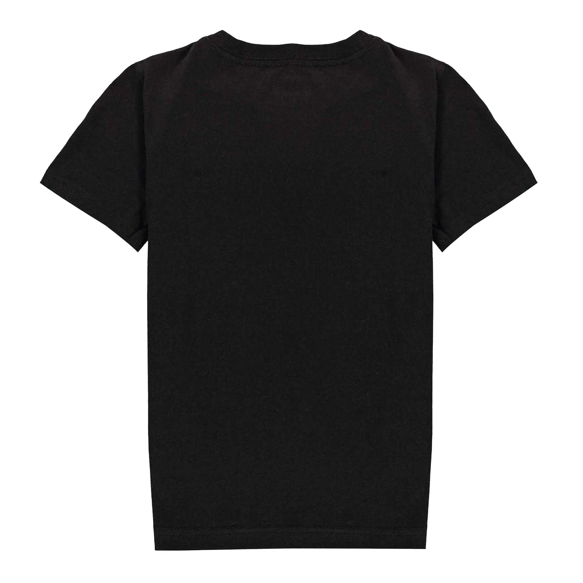 "Air Jordan" TShirt für Jungen, PolyesterBaumwollmischgewebe Kinder Schwarz 2/4