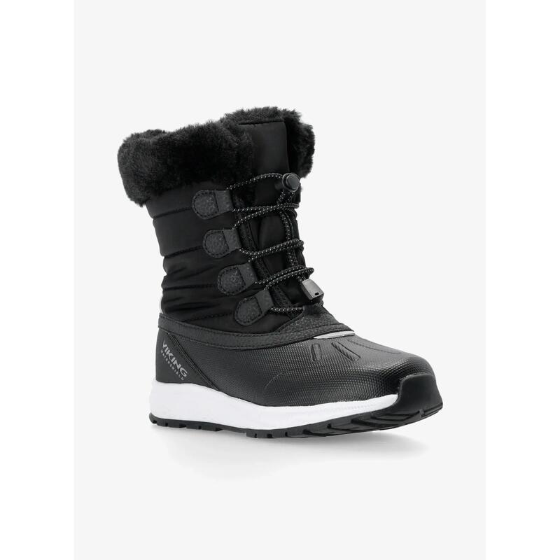 Cizme de zăpadă pentru copii Viking Footwear Equip Warm Waterproof cu fermoar