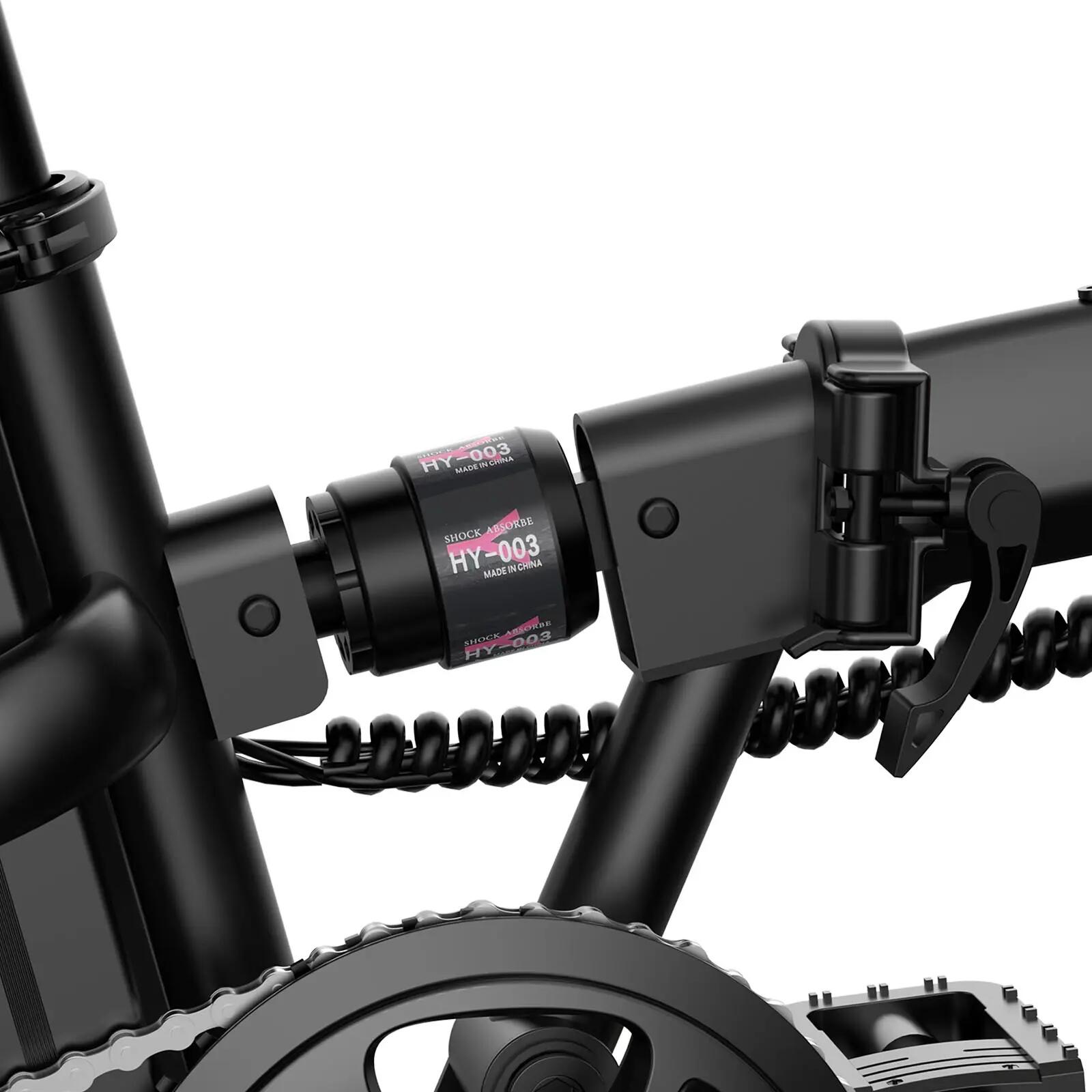 Bicicleta plegable URLIFE F1L eléctrica con acumulador 48V 7,5 Ah para trayectos 6/14