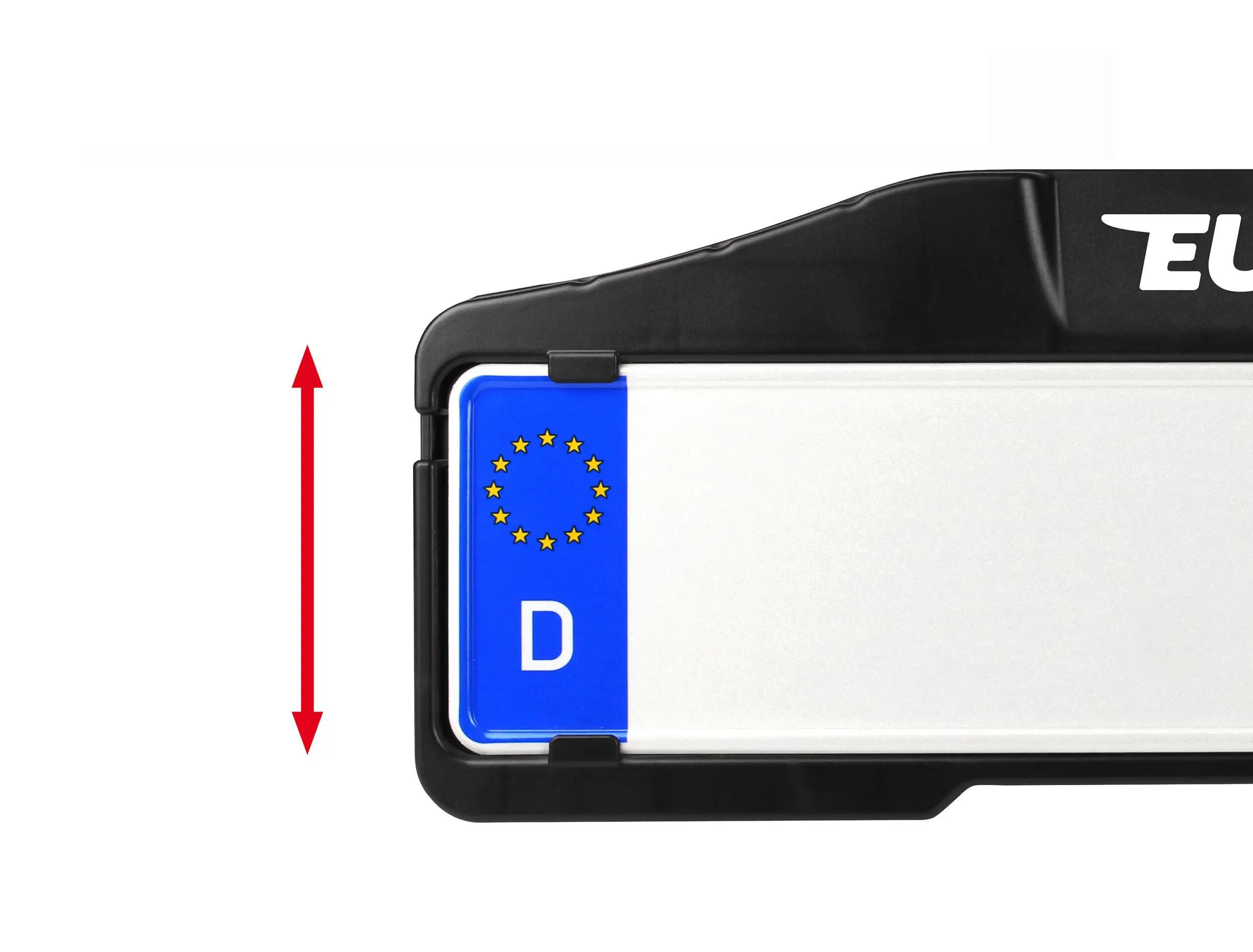 PORTE-VÉLOS 2 VÉLOS PLIABLE ET BASCULANT PREMIUM II - EUFAB 8/12
